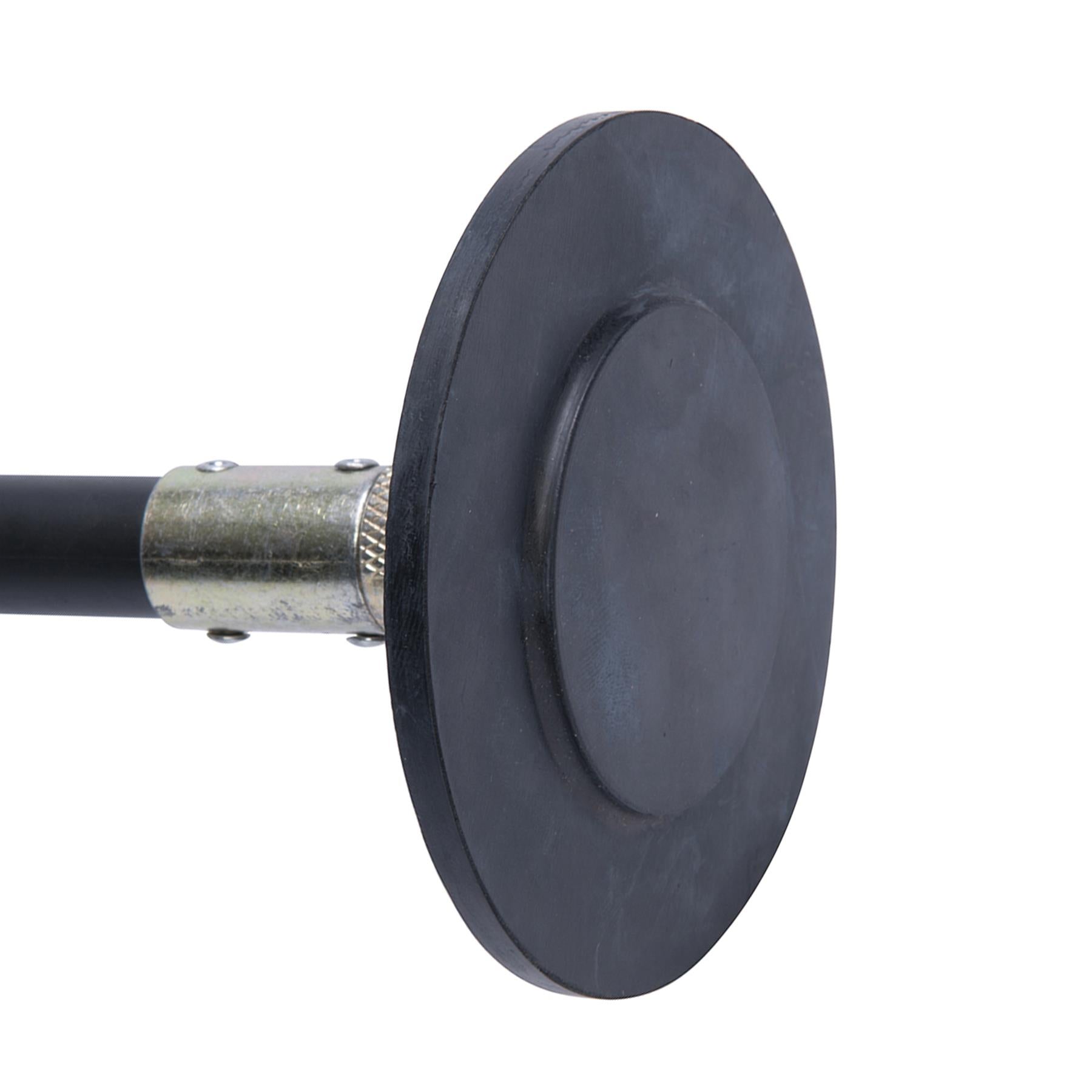 Lock Rod Drain Rod Rubber Plunger Head 100mm Interlocking Fittings