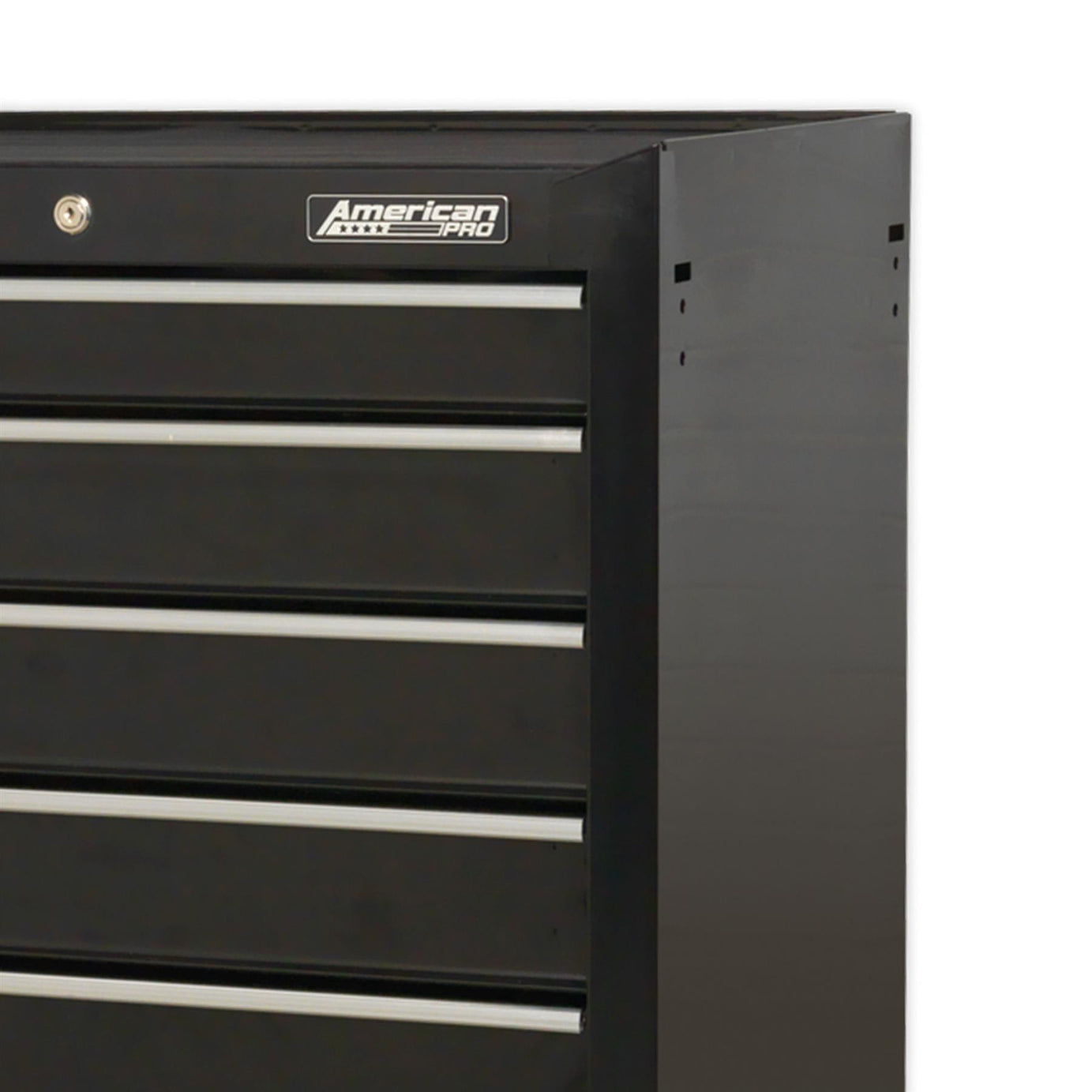 Sealey Rollcab 6 Drawer with Ball-Bearing Slides - Black
