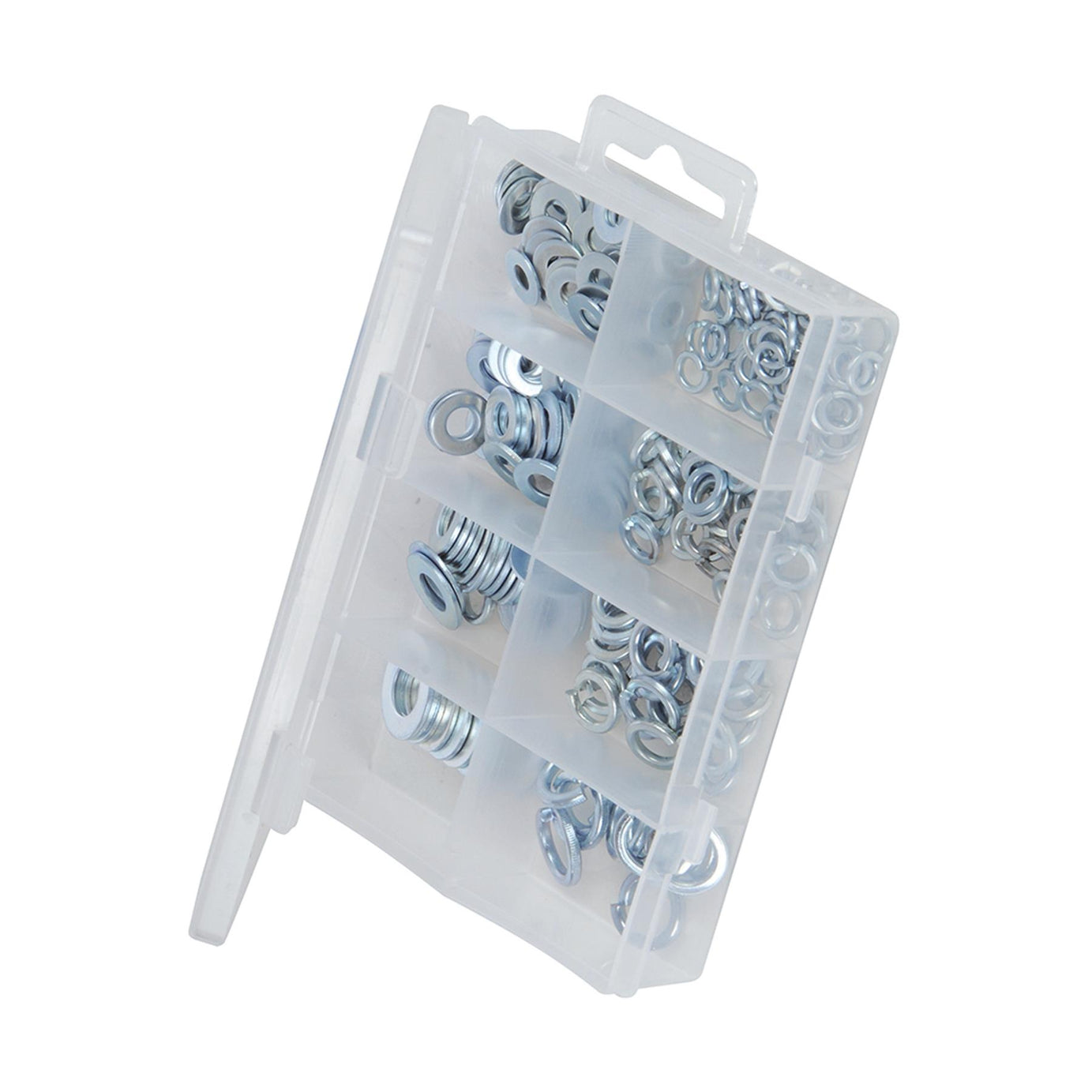 210Pce Steel Washers Pack Diy Tools Zinc Plated Corrosion Resistant Finish