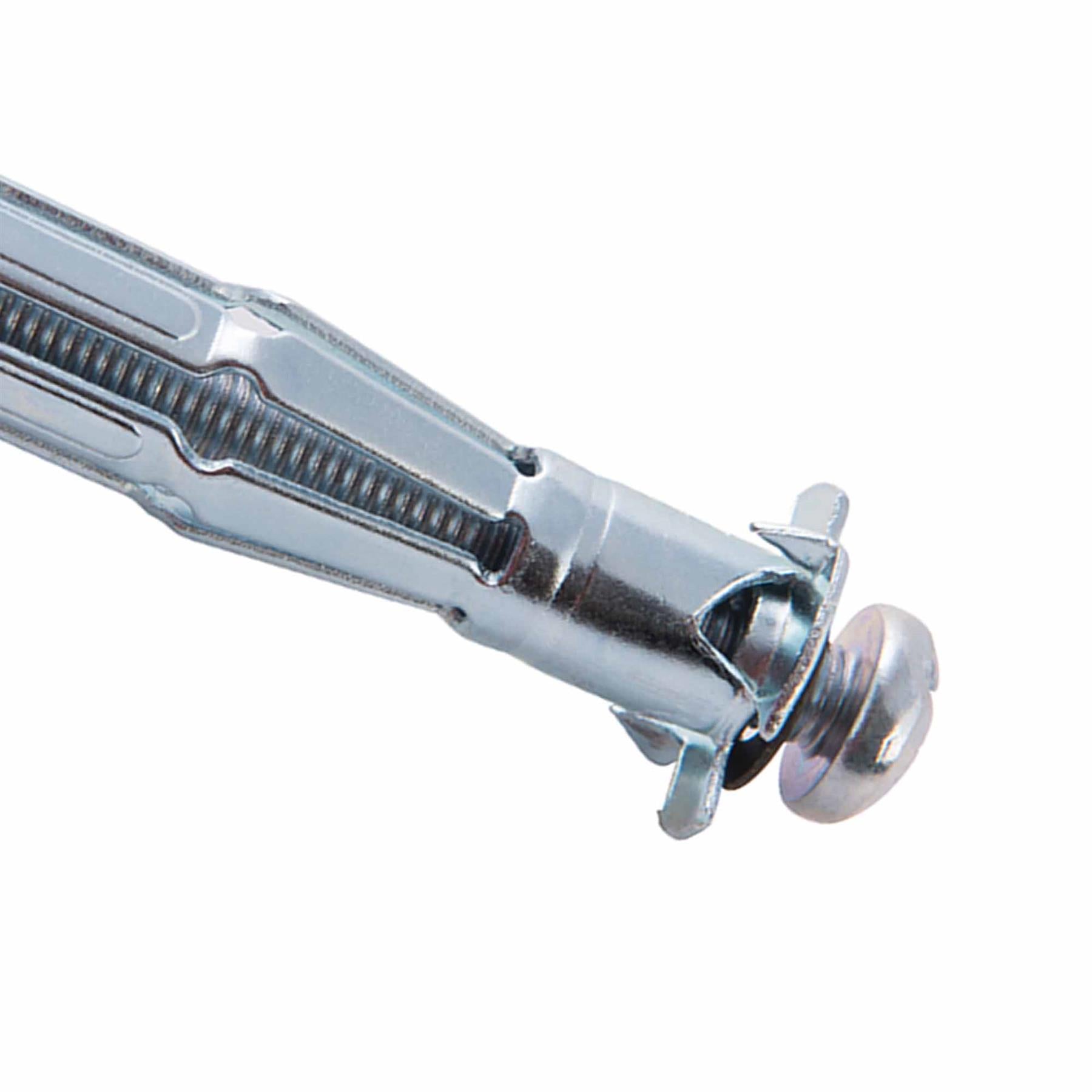 Hollow Wall Anchors Flush Finish With Anti-Rotation Barbs 20Pk M4 X 32mm
