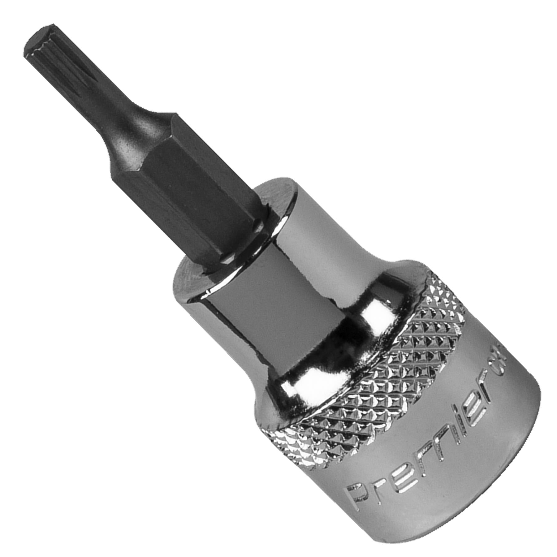 Sealey Spline Socket Bit M3 3/8"Sq Drive Chrome Vanadium steel