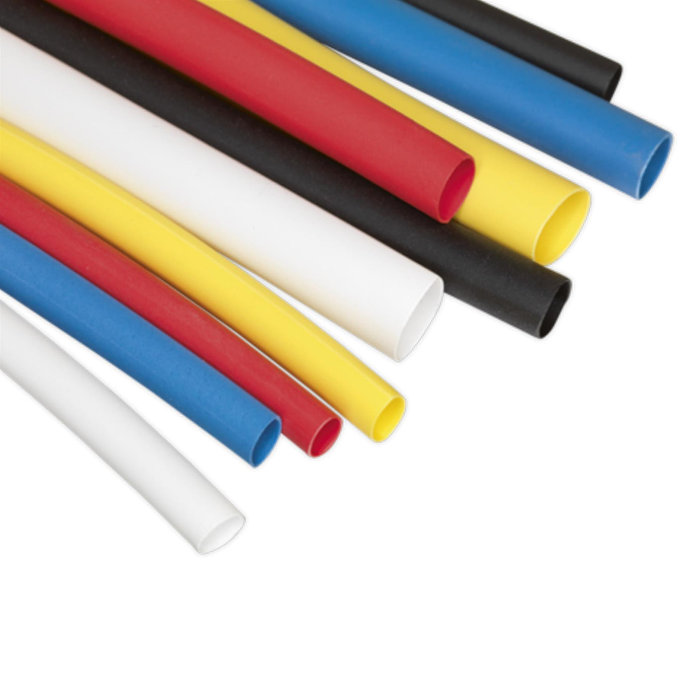Sealey Heat Shrink Tubing Assortment 180pc 50 & 100mm Mixed Colours