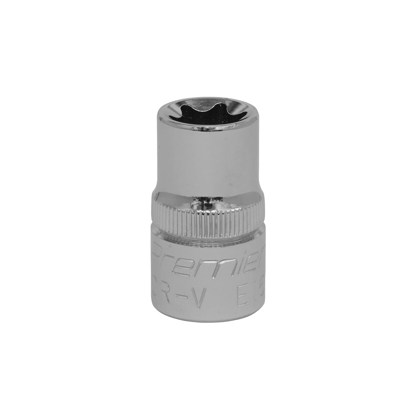 Sealey TRX-Star* Socket E16 1/2"Sq Drive Chrome Vanadium Steel