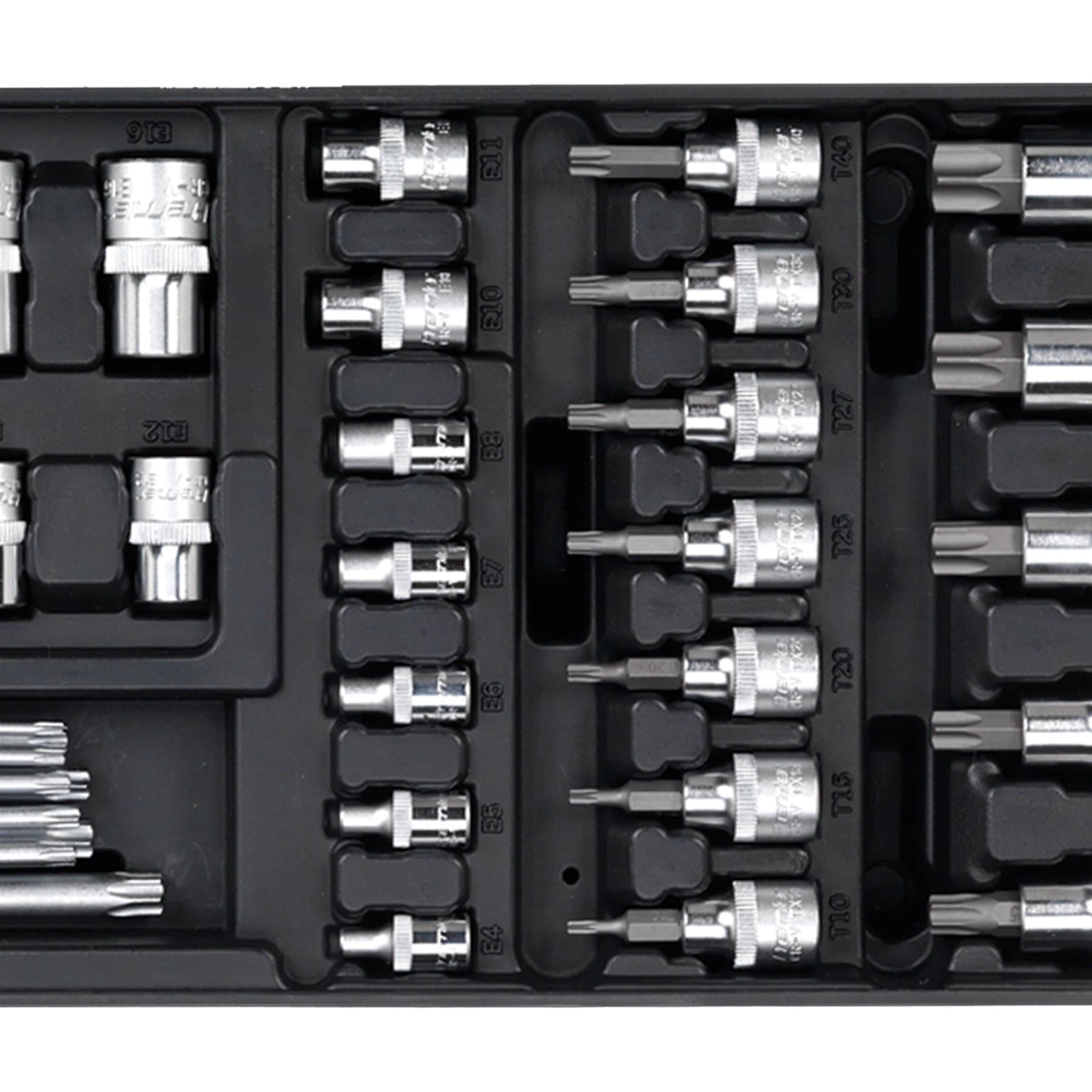 Sealey Tool Tray with TRX-Star* Key, Socket Bit & Socket Set 35pc