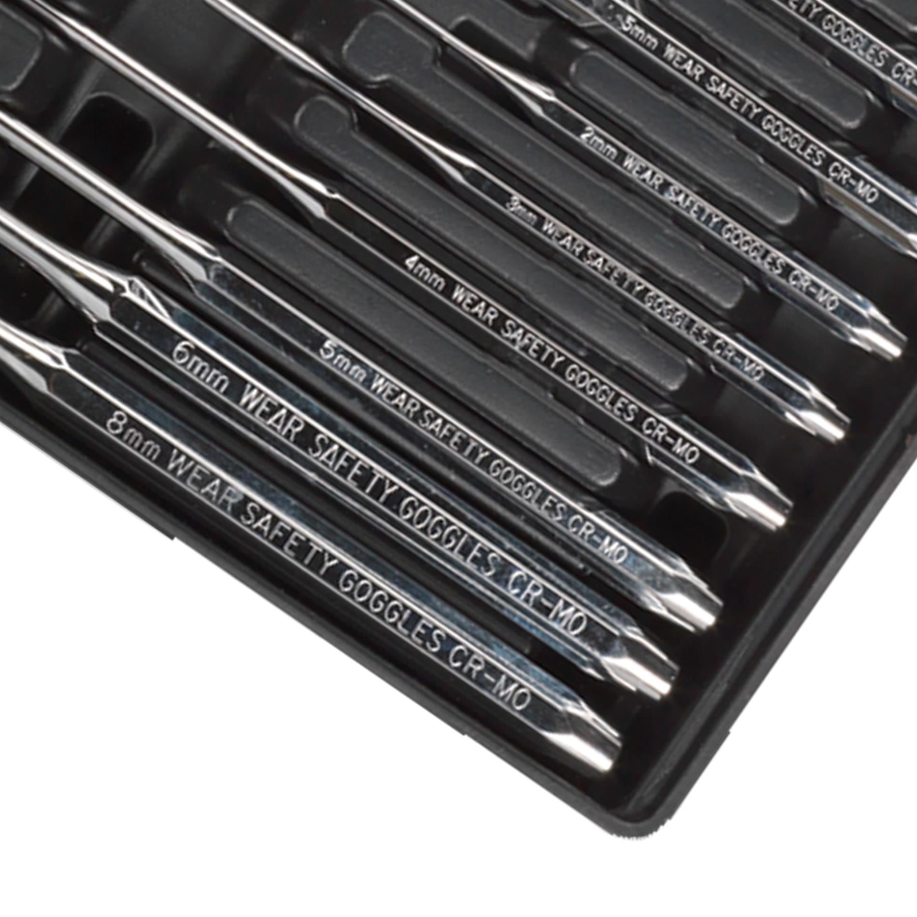 Tool Tray with Punch & Impact Driver Set 25pc Sealey