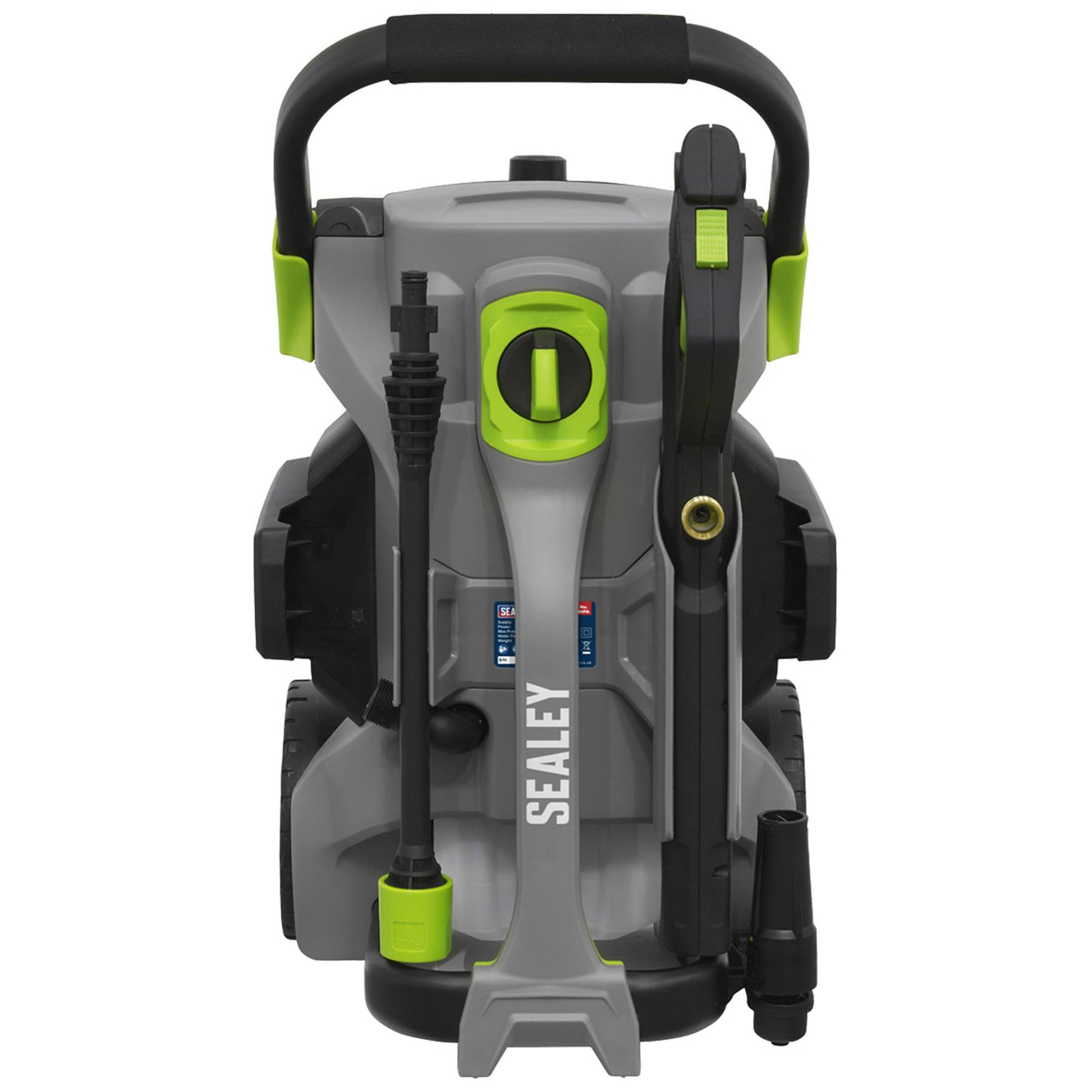 Sealey Pull Along Pressure Washer 140bar with TSS 1800W