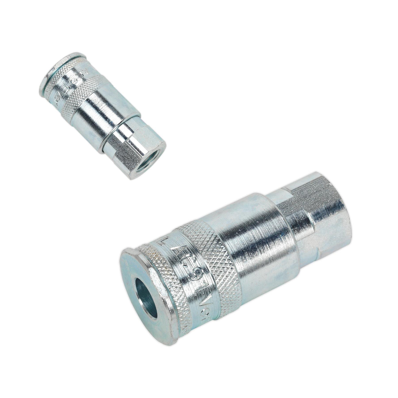 Sealey 1/4"BSP Female Coupling Body Air Coupler Compressor Connector Pack of 5