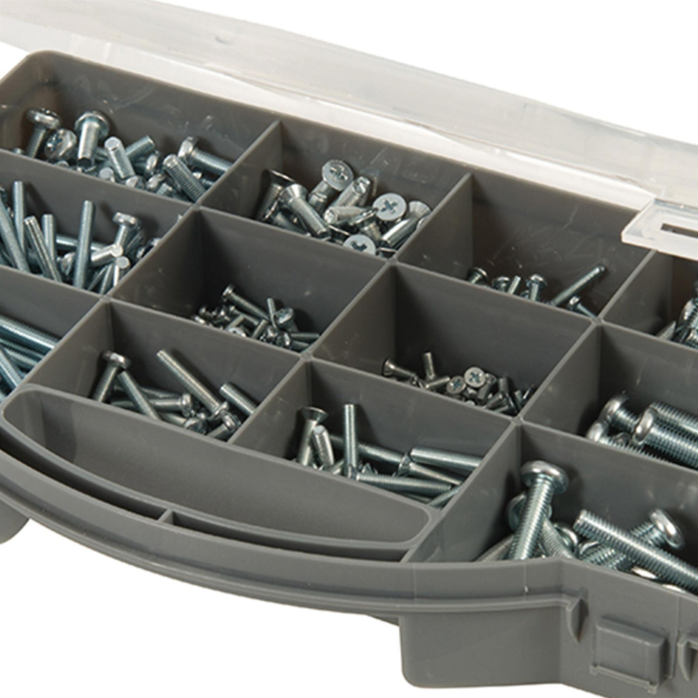 450Pce Machine Screws Pack Diy Tools Self-Tapping Pzd Pan Head Screws Assorted