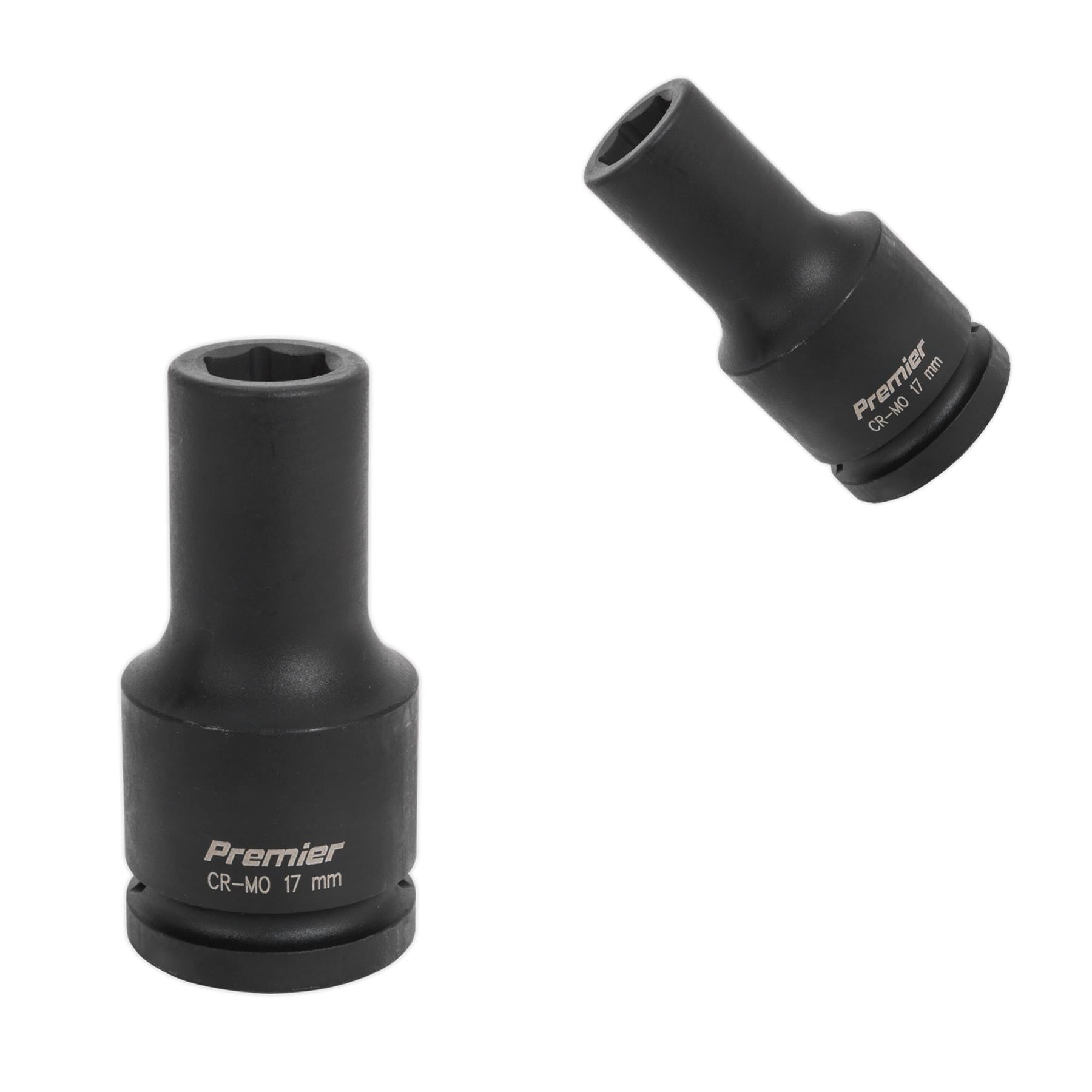 Sealey Impact Socket 17mm Deep 3/4"Sq Drive