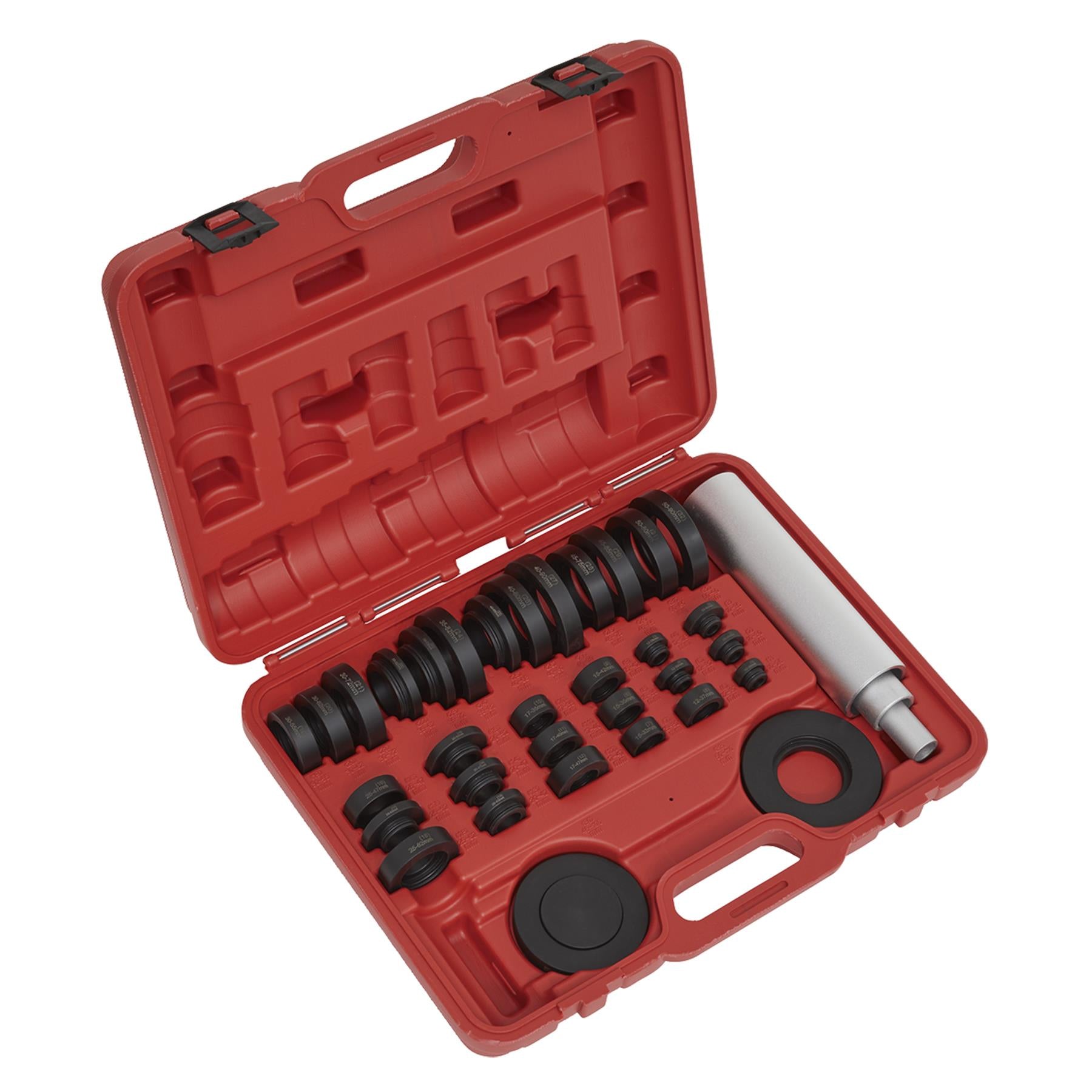 Sealey Bearing & Seal Installation Kit 37pc Lightweight Storage Case
