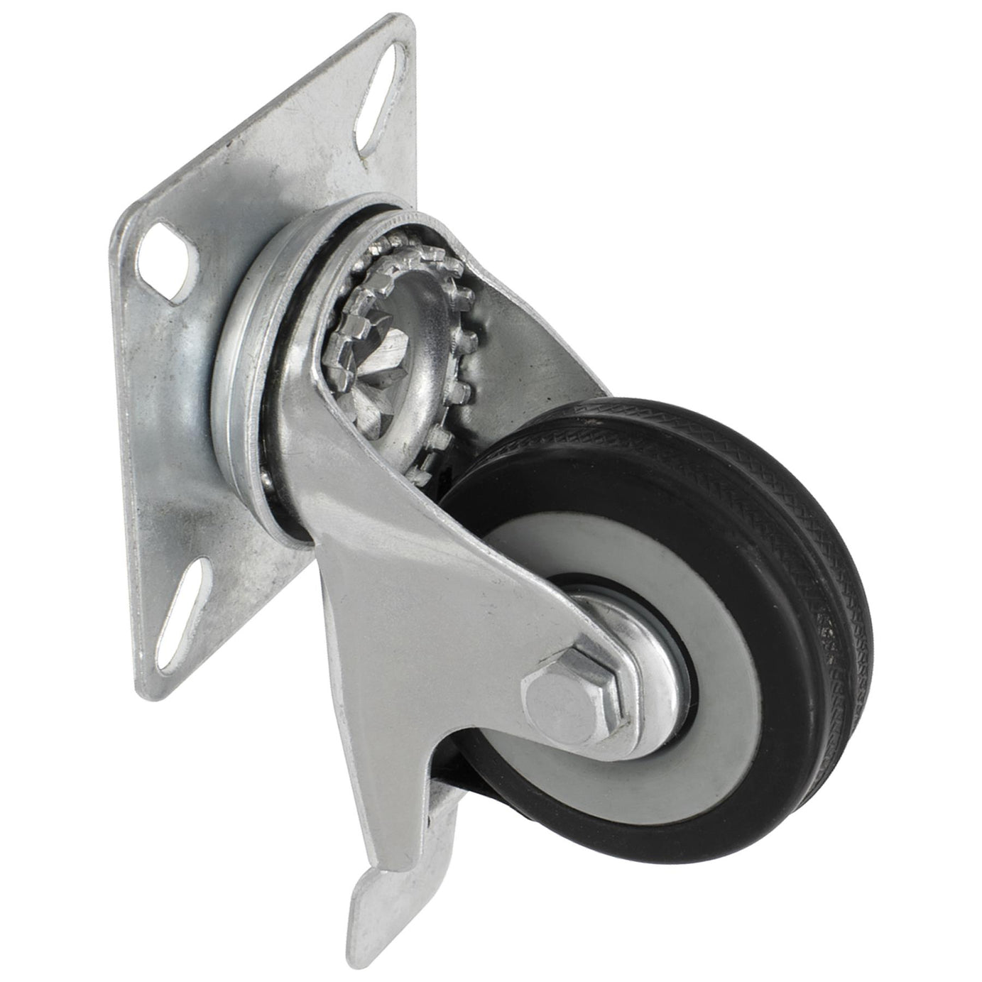 Sealey Castor Wheel Swivel Plate with Brake 50mm
