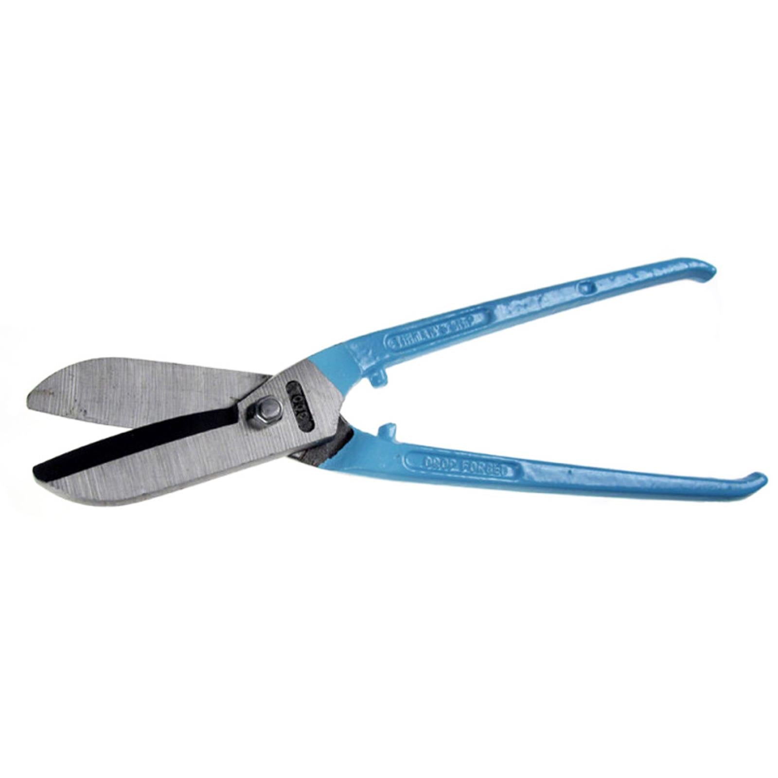 BlueSpot Straight Cut Snips 250mm (10") Metal Cutting Sheet Snips Drop Forged