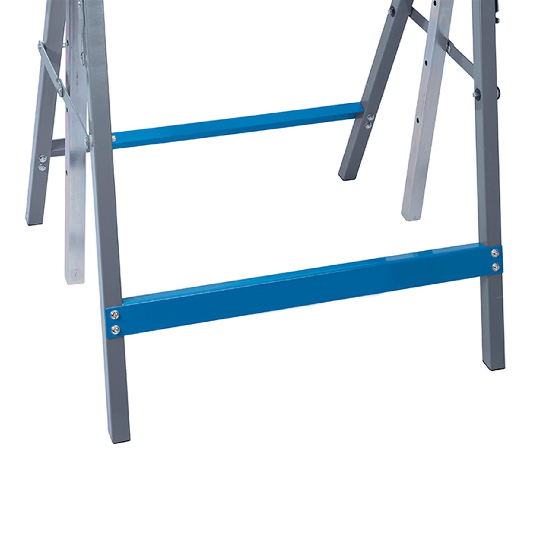 Heavy Duty 810-1300mm Saw Horse Folding Work Bench Trestle Stand Wood Log Carpenter