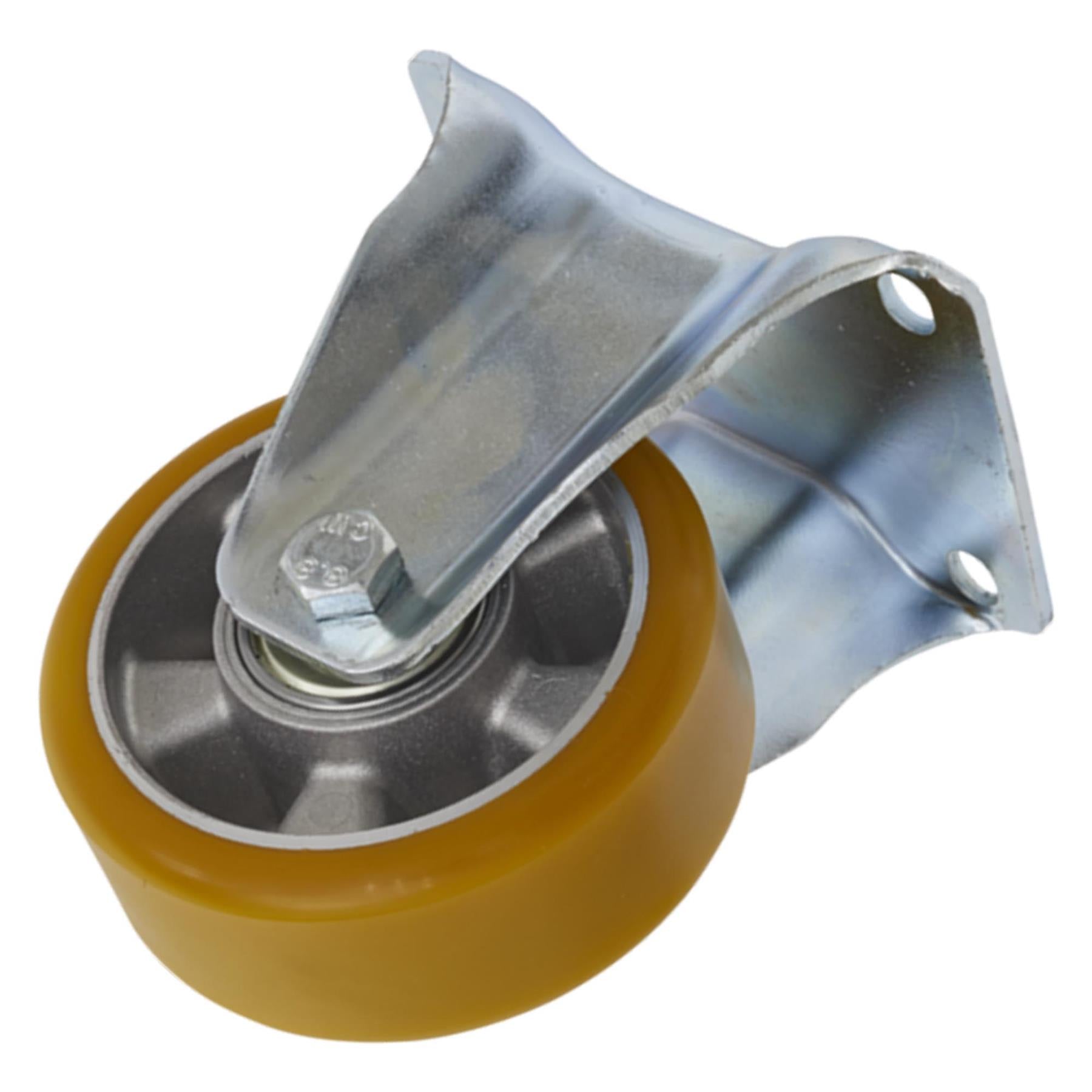 Sealey Castor Wheel Fixed Plate 125mm