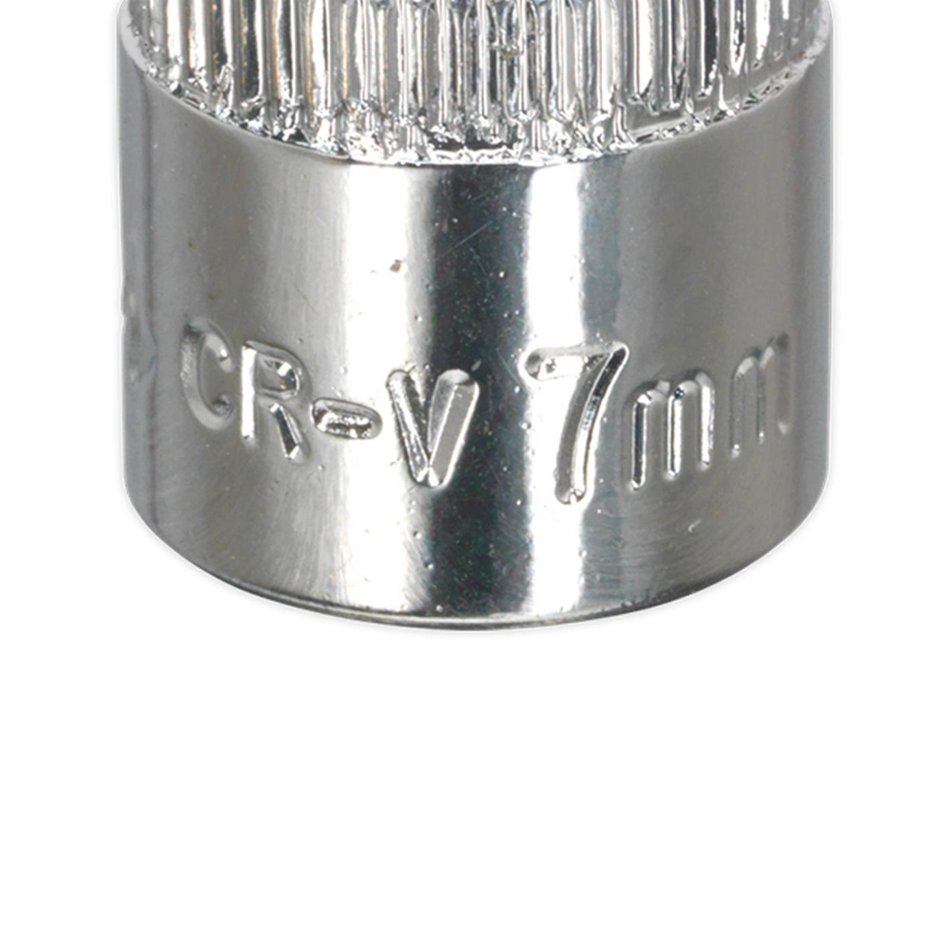 Sealey WallDrive Socket 7mm 3/8"Sq Drive Fully Polished