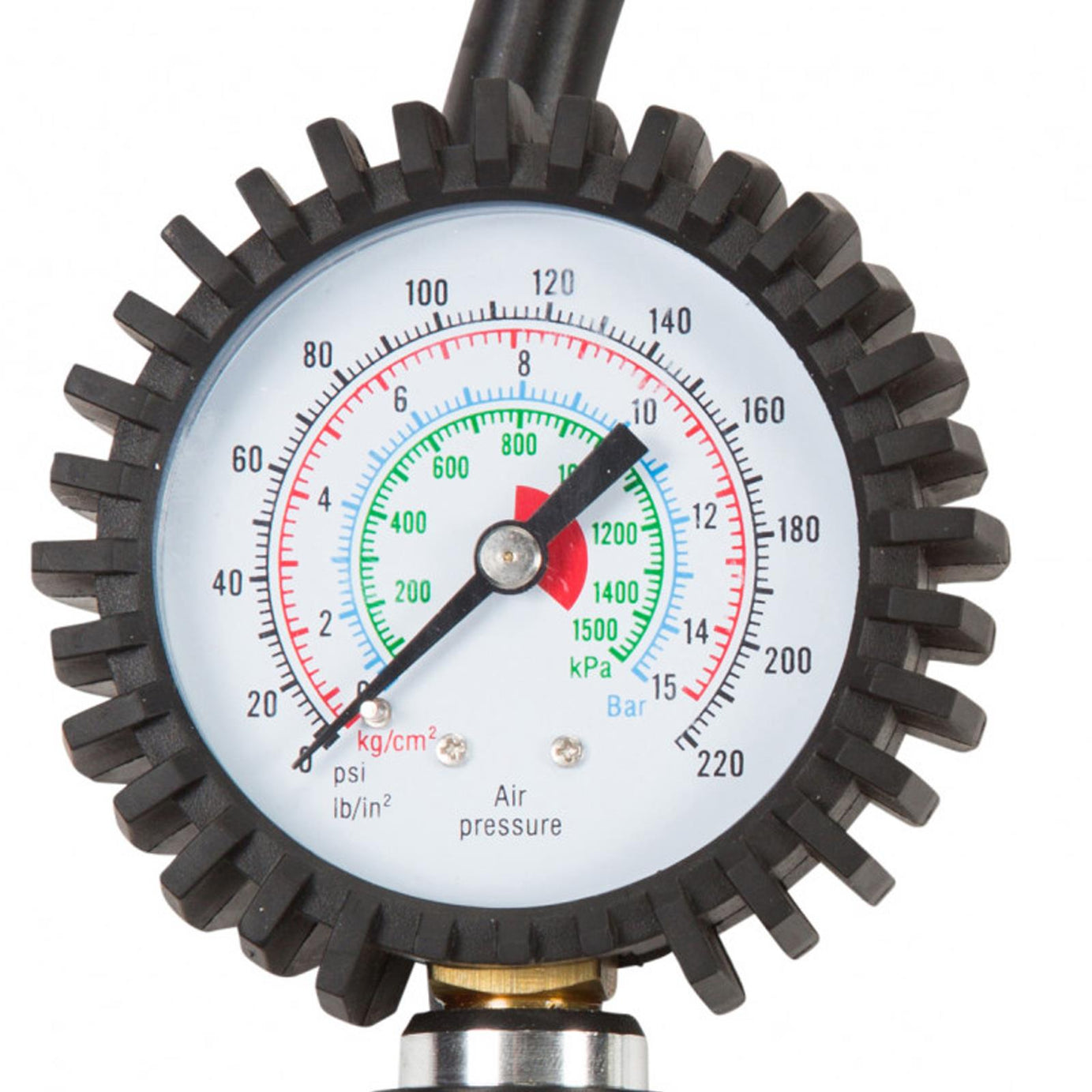BlueSpot Tyre Pressure Gauge Inflator Air Line Pump Car Van Meter Tester Dial Bar 220 PSI