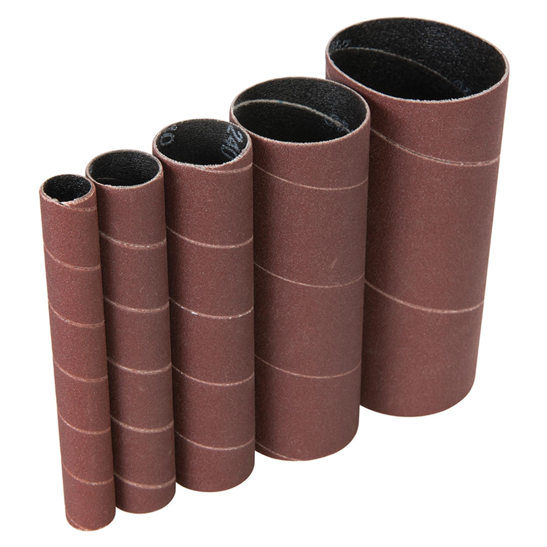 Sanding Sleeves 240G Aluminium Oxide Sanding Sleeves 5pc