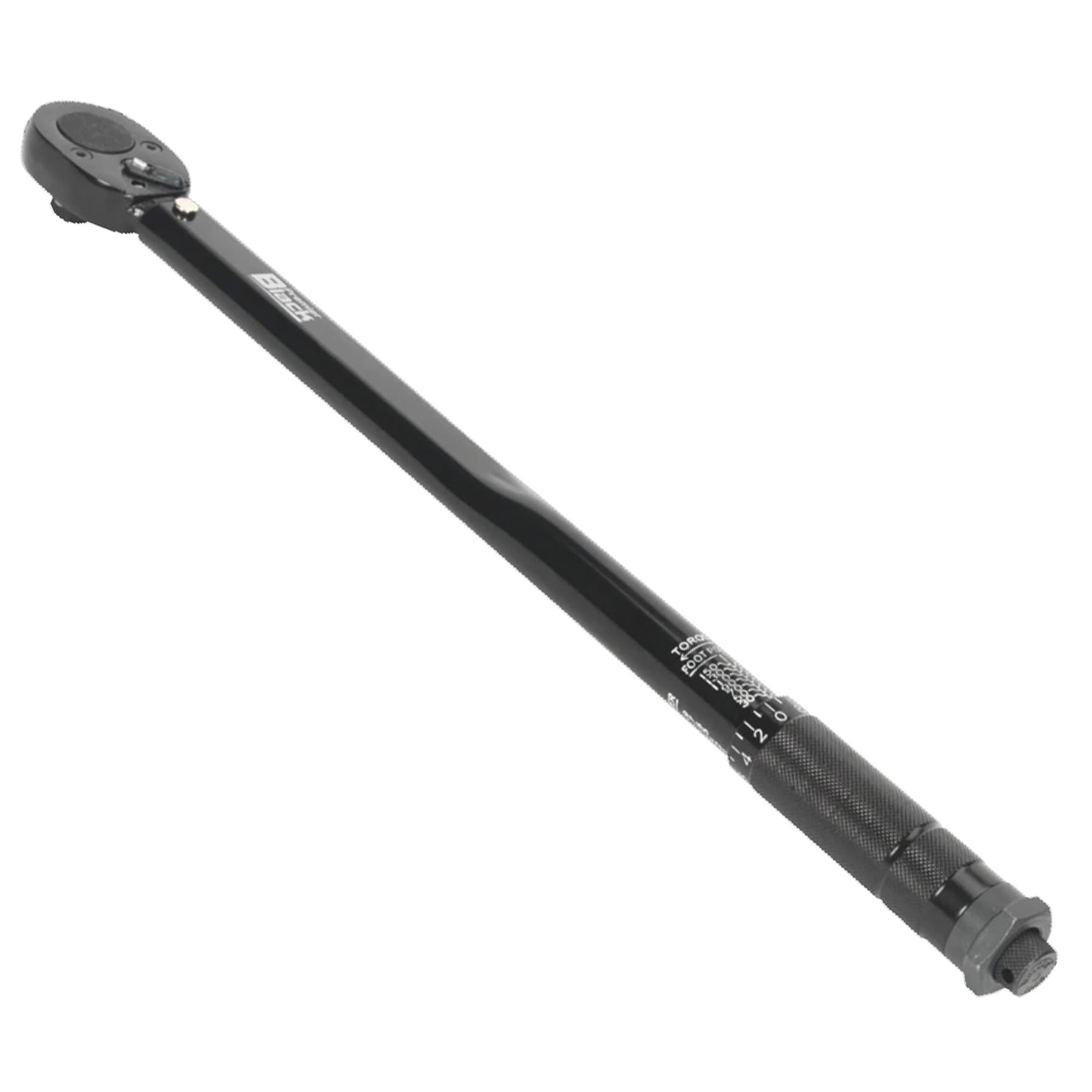 Micrometer Torque Wrench 1/2"Sq Drive Calibrated Black Series