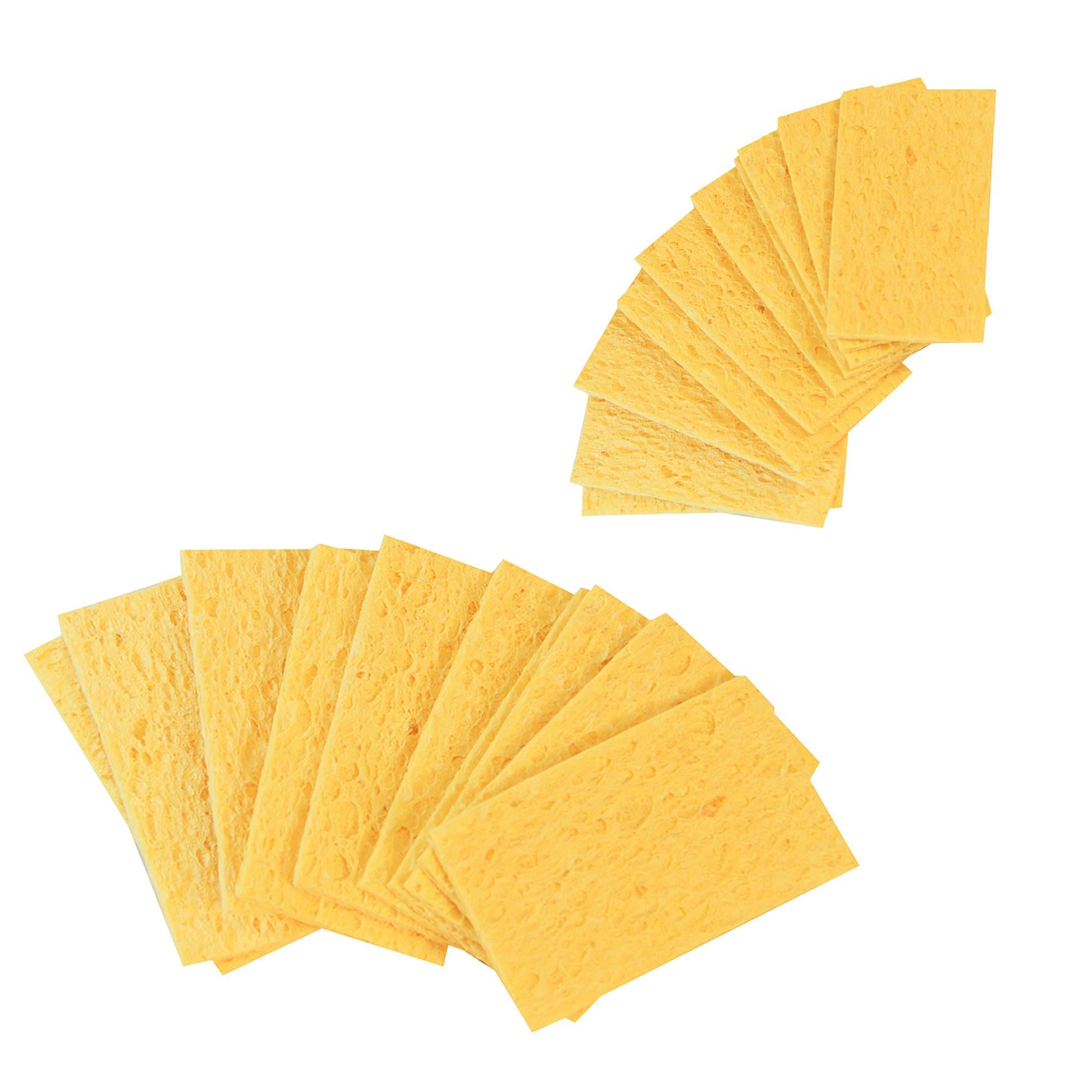 10Pk Soldering Sponges Cleaning Soldering Iron Tip Welding Hobby Electrician