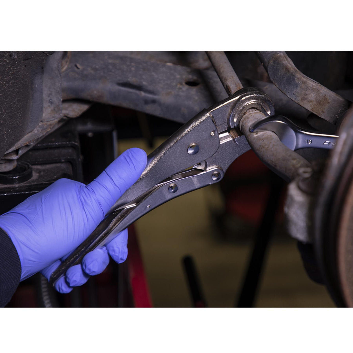 Sealey Locking Pliers Round Jaws 235mm 0-50mm Capacity