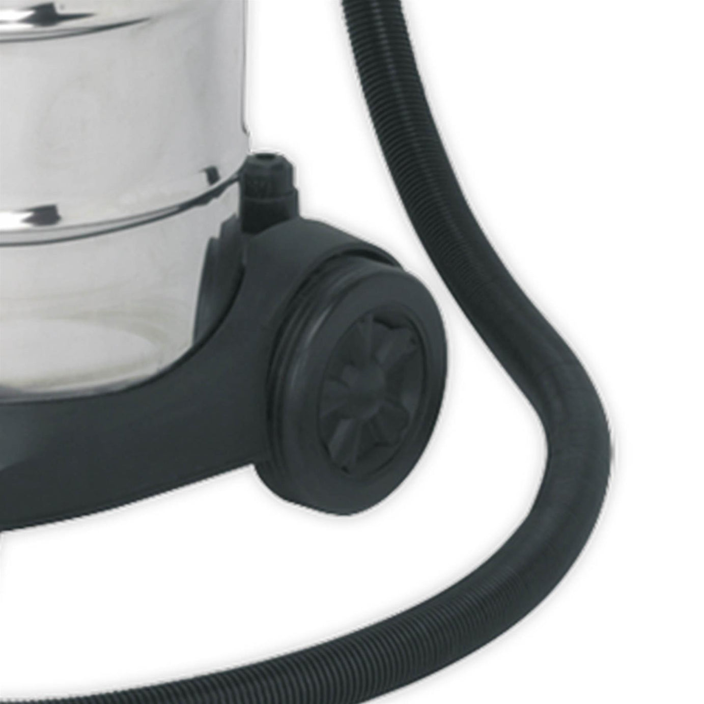 Sealey Vacuum Cleaner Ind 30L 1400W/230V Stainless Drum Auto Start