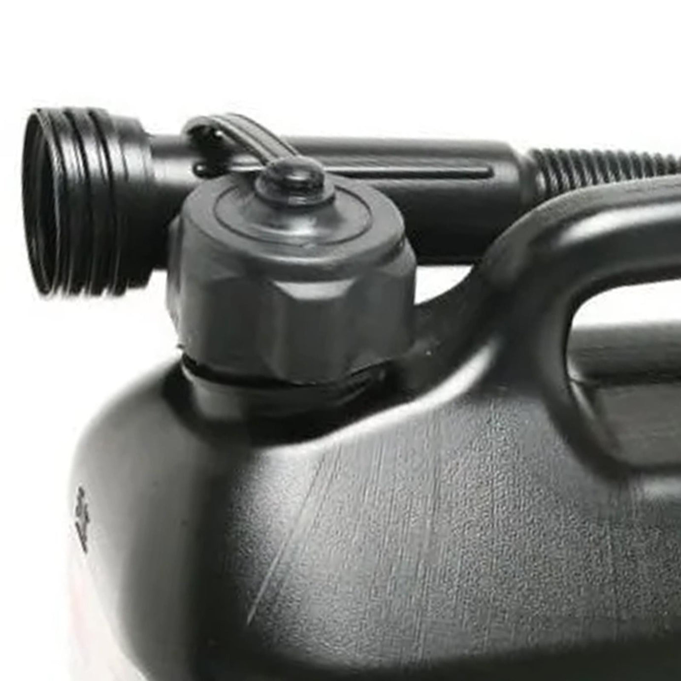 Reliable 5L Black Plastic Fuel Can