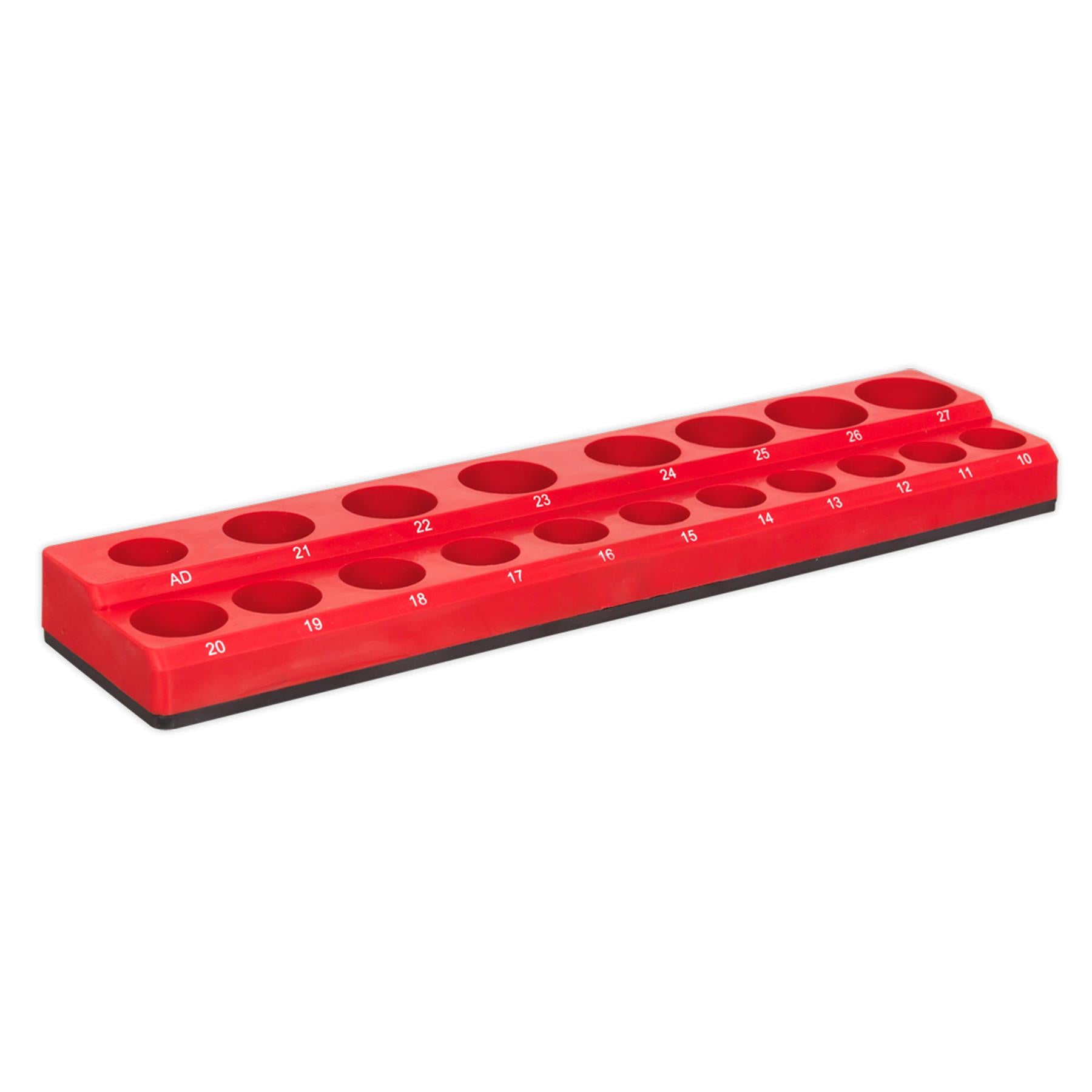 Sealey Socket Holder Magnetic 1/2"Sq Drive Capacity 19 Sockets