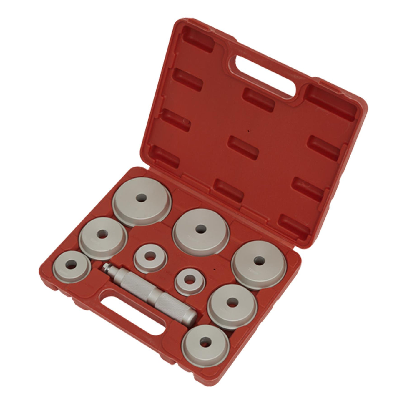Sealey Bearing Race & Seal Driver Set 10pc - Aluminium