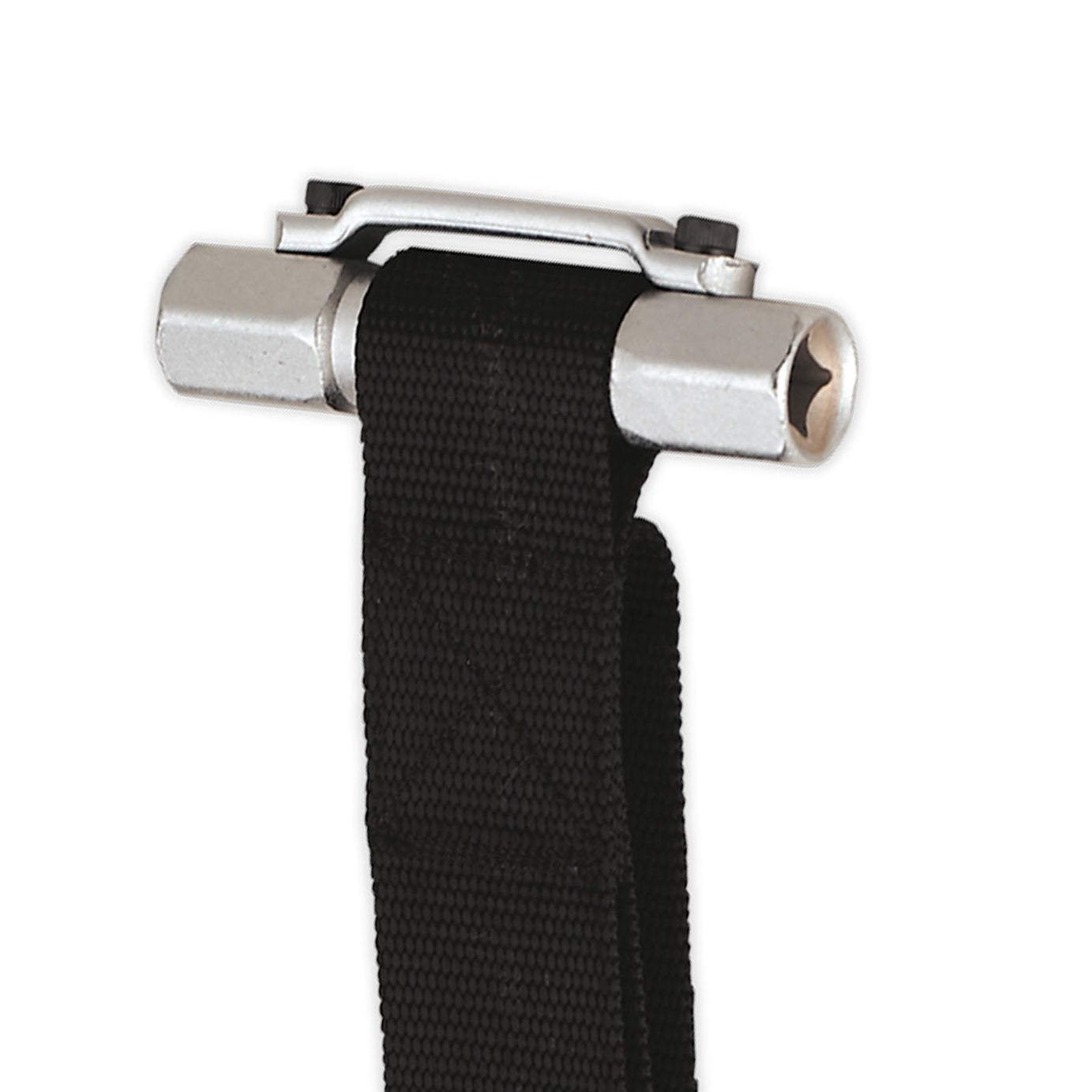 Sealey Oil Filter Strap Wrench 300mm Capacity 3/8" & 1/2"Sq Drive