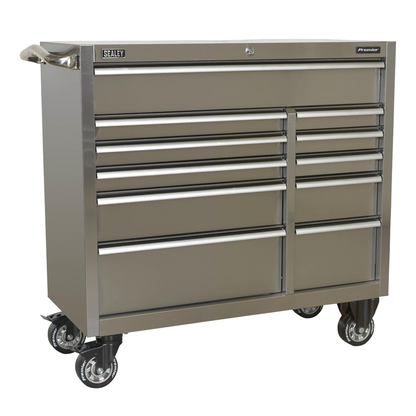 Sealey Rollcab 11 Drawer 1055mm Stainless Steel Heavy-Duty