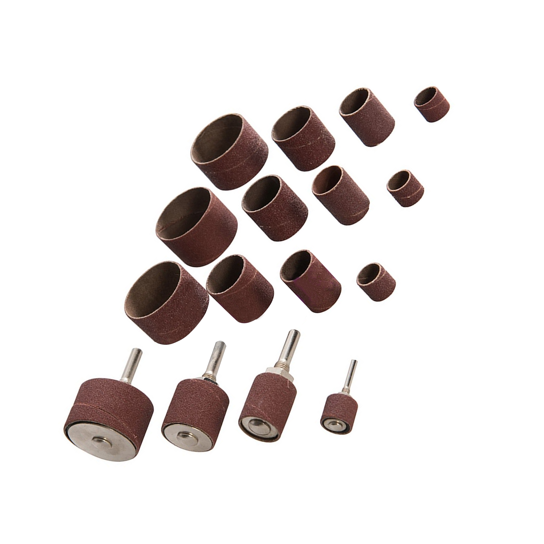 20Pc Drum Sanding Kit Edge Contour Sander Sleeves Rubber Drum High Quality