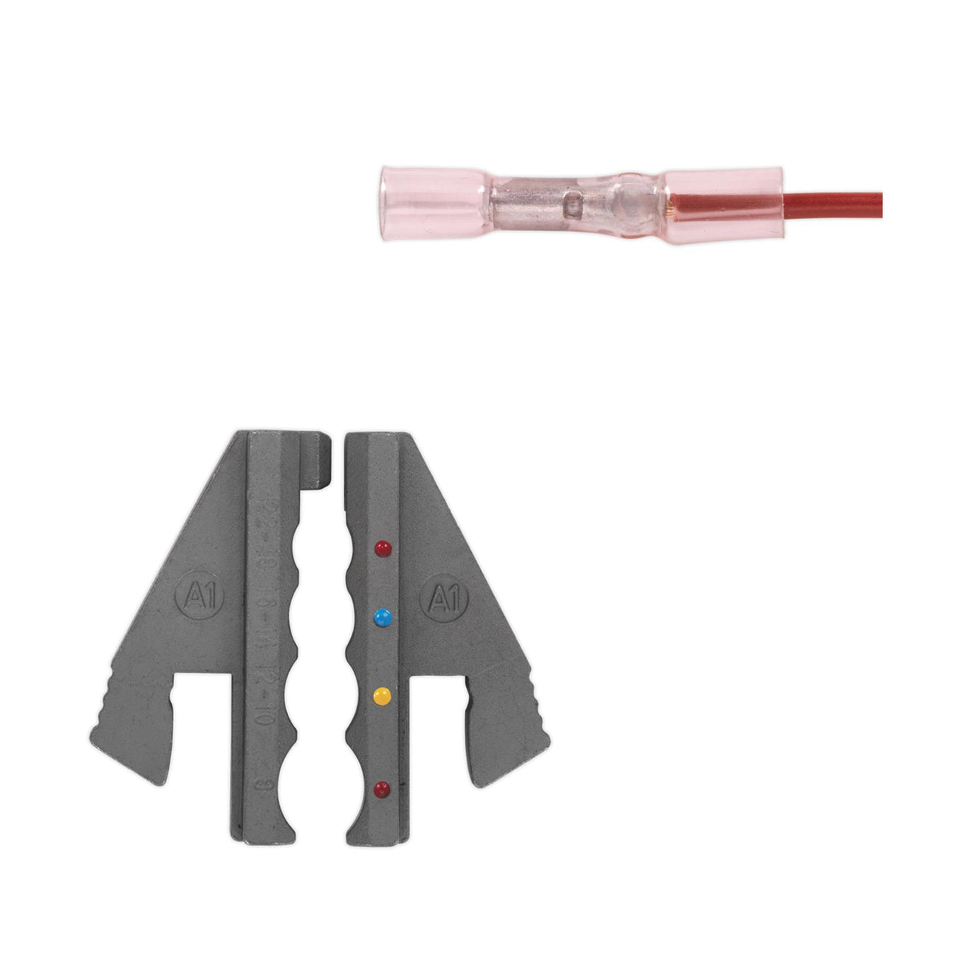 Sealey Heat Shrink Butt Connector Crimping Jaws