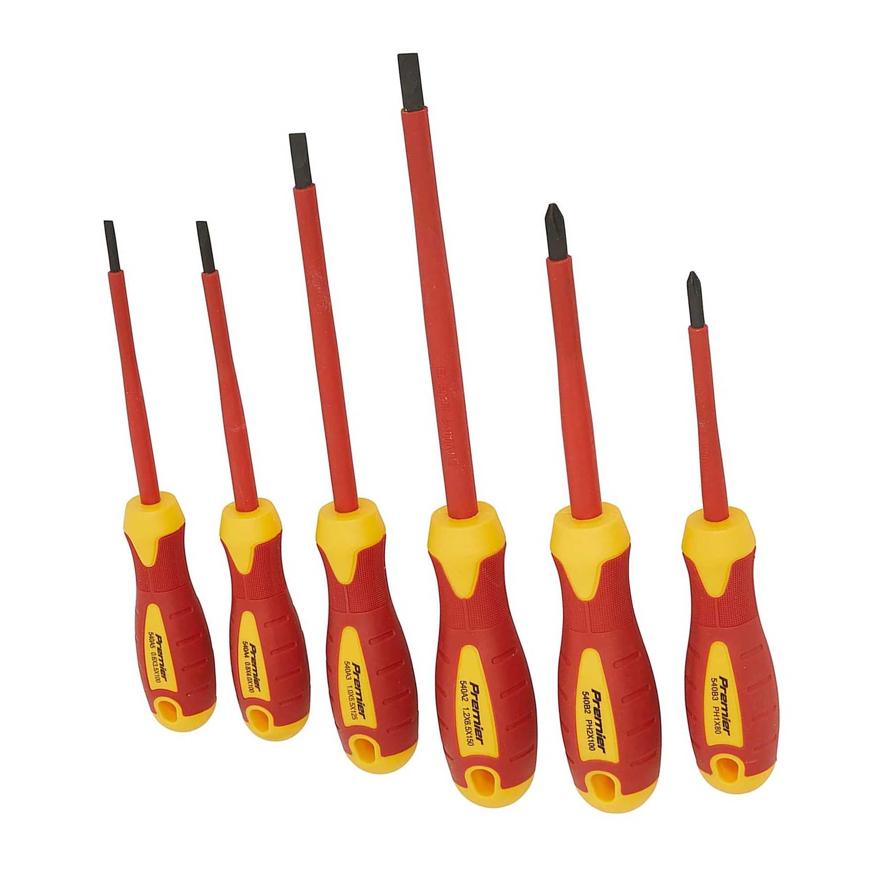 Sealey Screwdriver Set 6pc VDE Approved