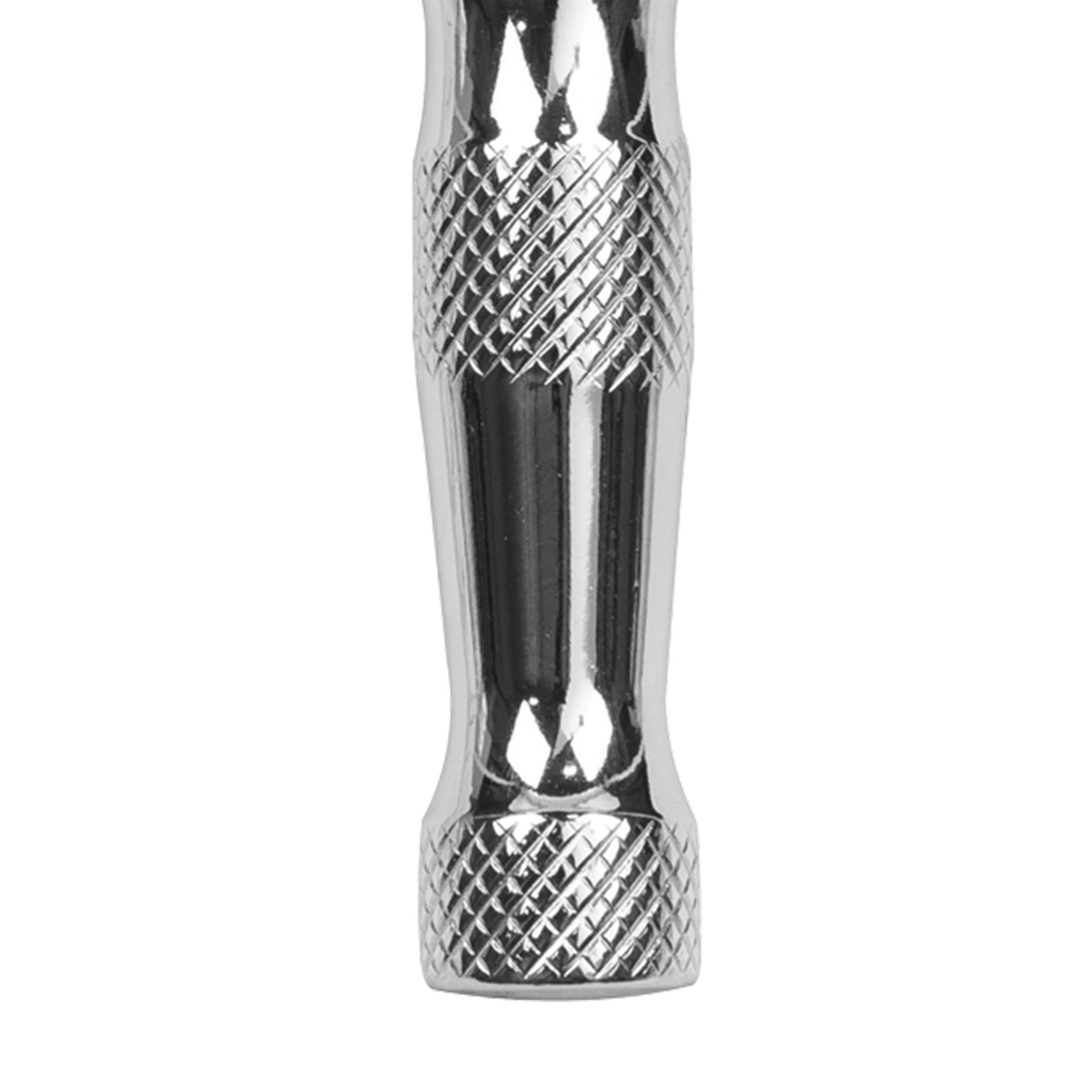 Sealey Stubby Ratchet Wrench 3/8"Sq Drive Pear-Head Flip Reverse