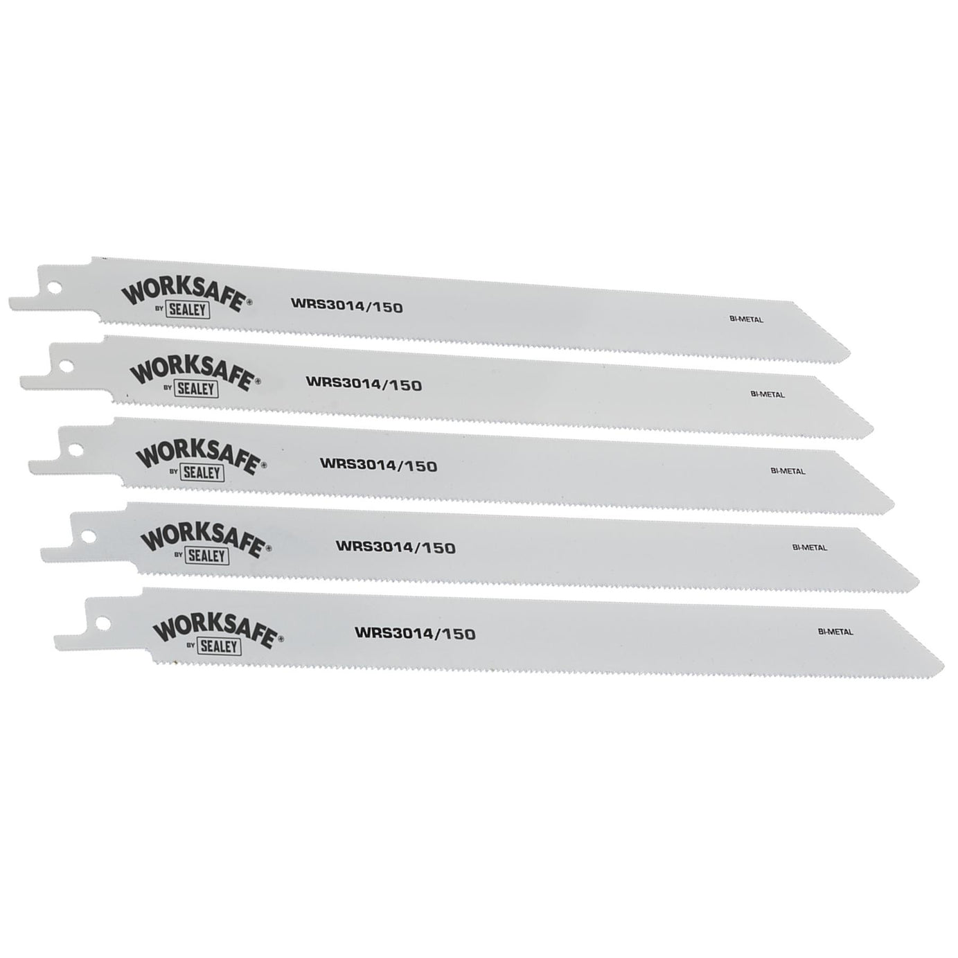 Sealey Reciprocating Saw Blade 150mm 18tpi - Pack of 5