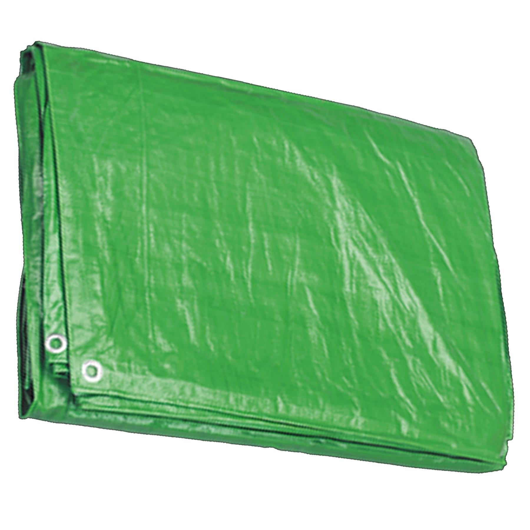 Sealey Tarpaulin 2.44 x 3.05m Green