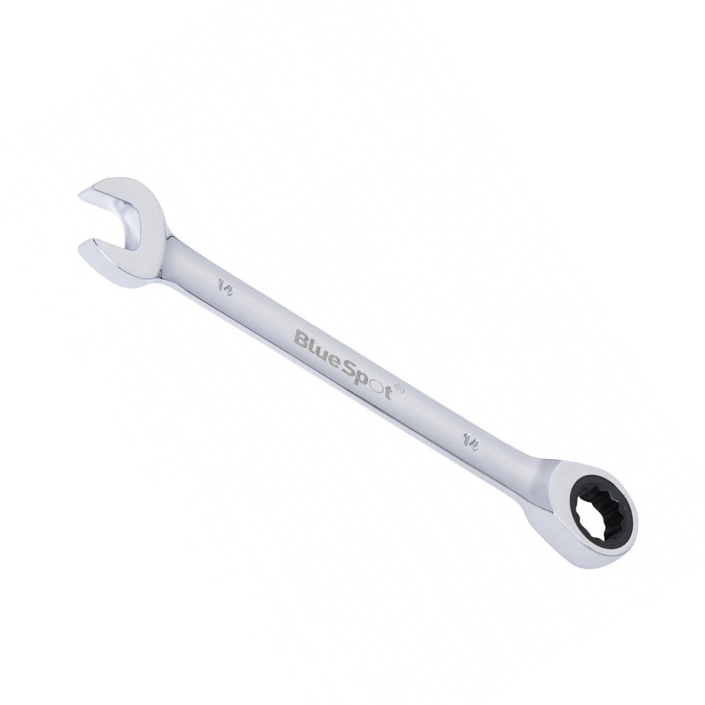Blue Spot Fixed head Ratchet Spanner Combination Ring open end Wrench 14mm