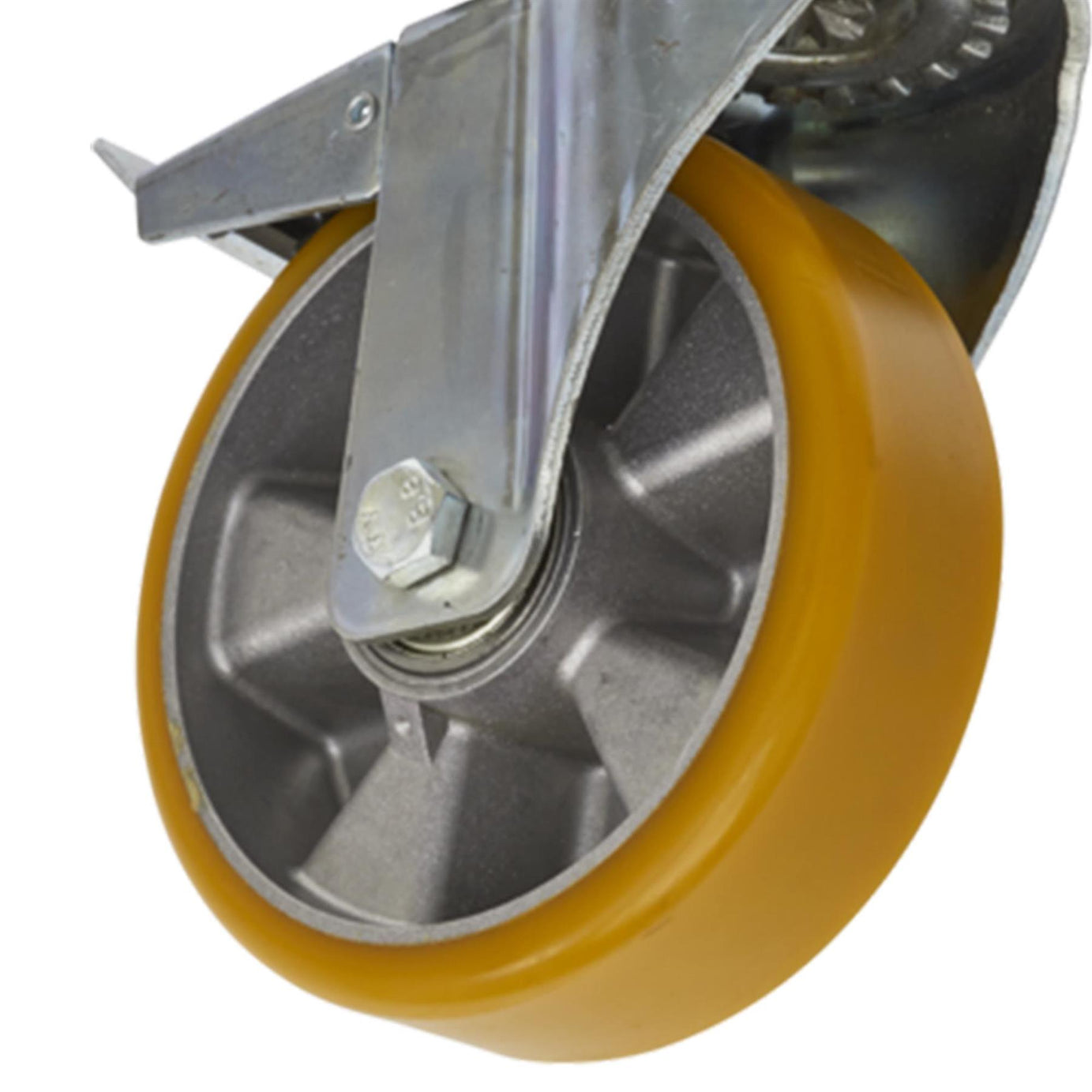 Sealey Castor Wheel Swivel Plate with Total Lock 160mm