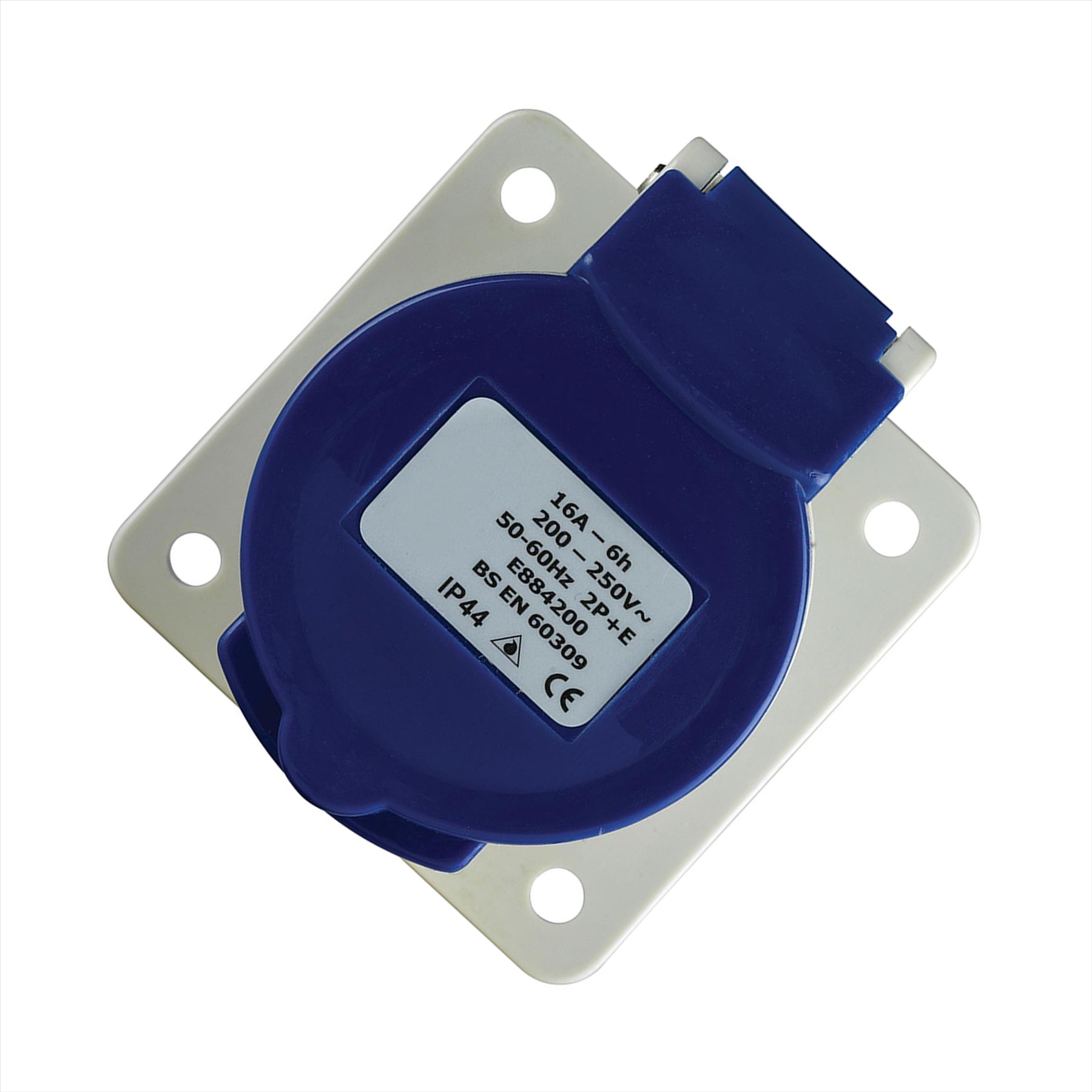 Defender 230V Panel Socket 16A Easy to handle ergonomic design