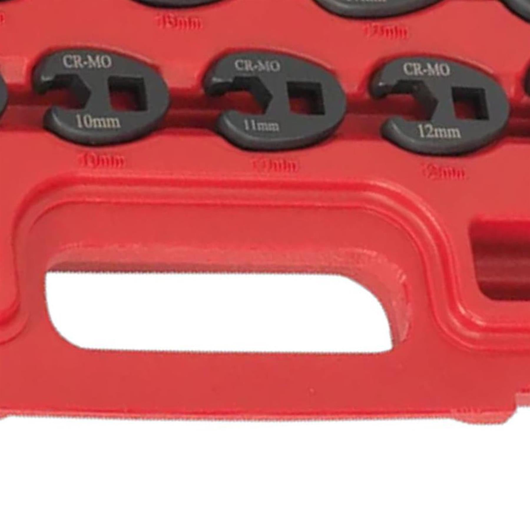 Sealey Crow's Foot Spanner Set 15pc 3/8"Sq Drive Metric