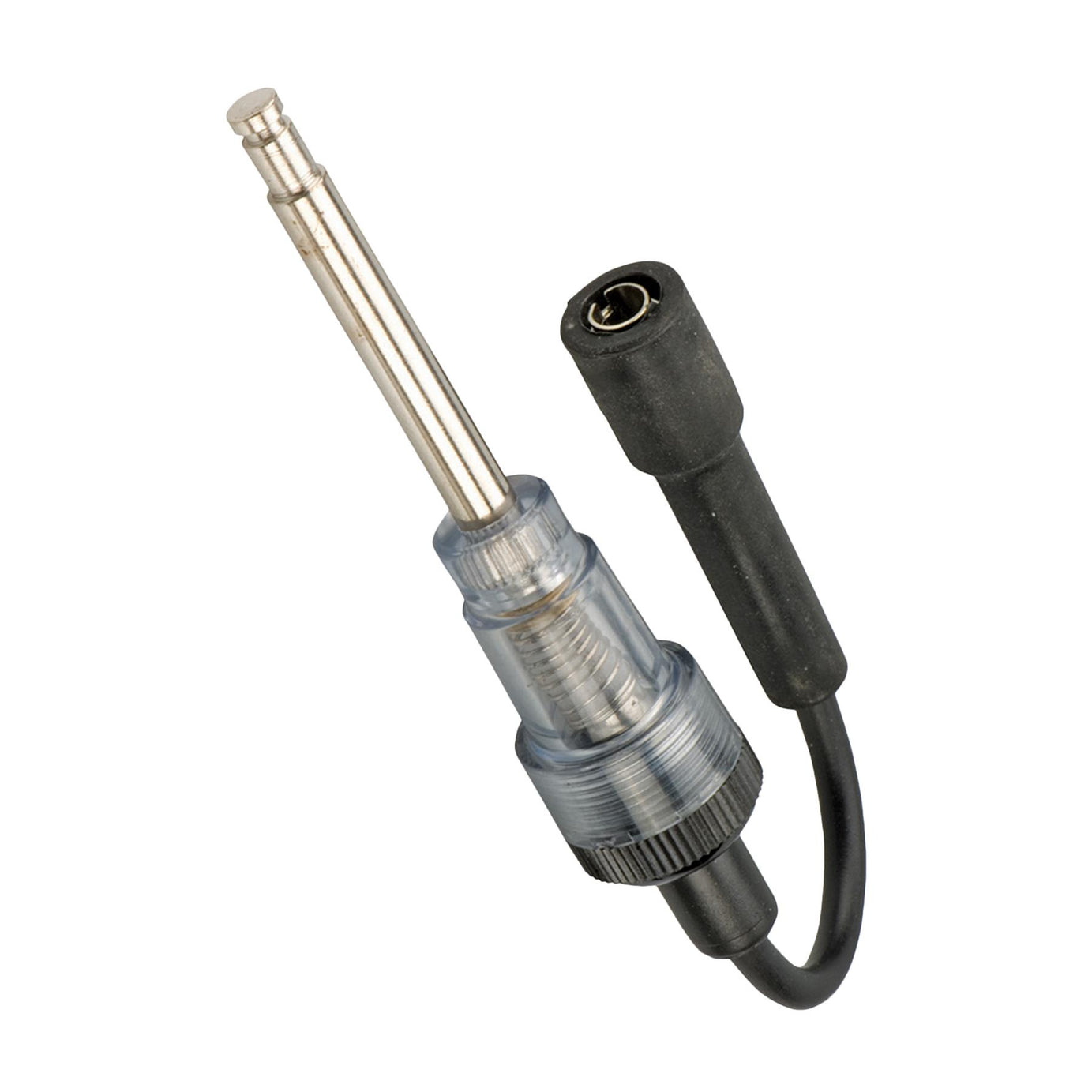 Auto Ignition Spark Plug Coil Tester In-Line Lead Van Car Bike & Cleaning Brush