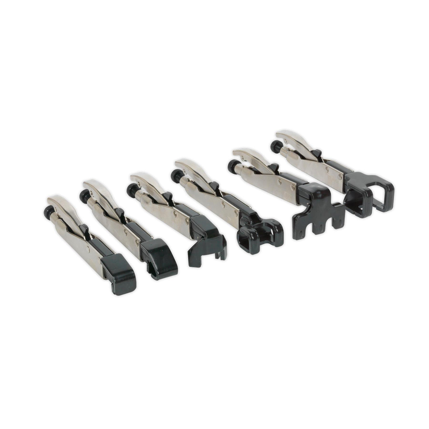 Sealey Axial Locking Grip Set 6pc Smooth & Secure Handling