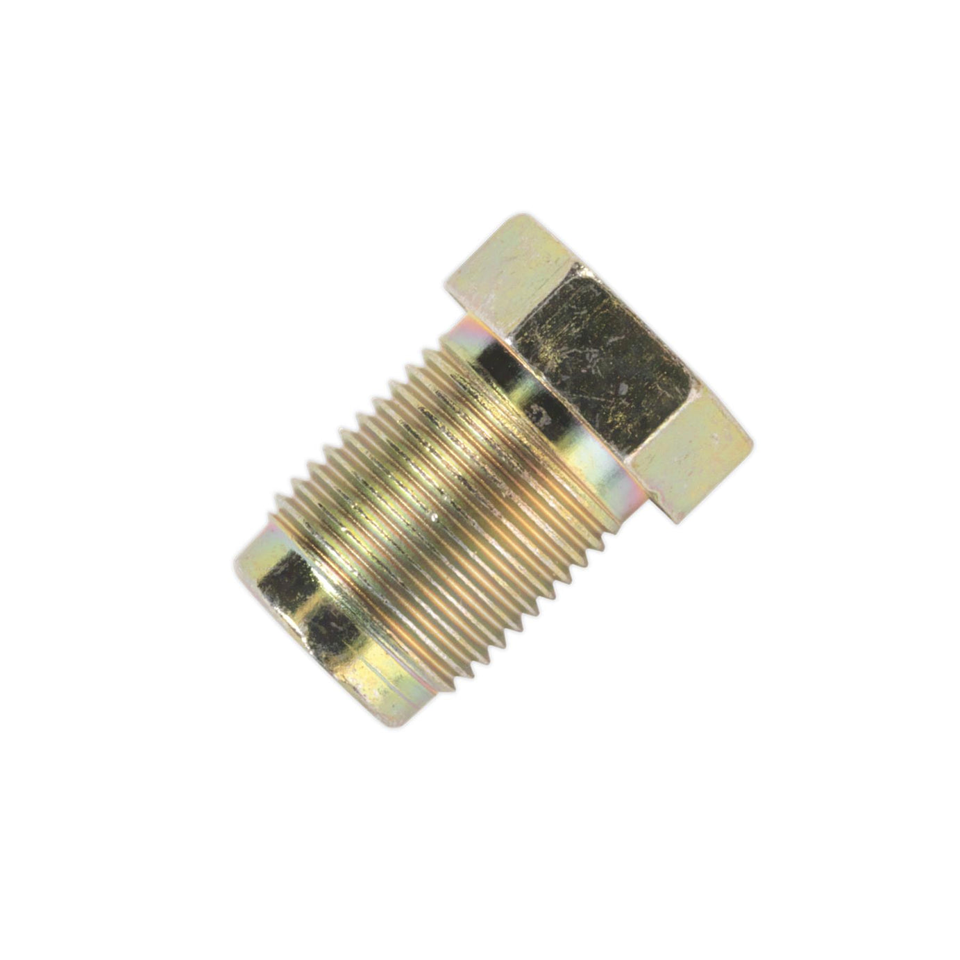 Sealey Brake Pipe Nut M12 x 1mm Male 1/4" Pipe DIN Form Pack of 10