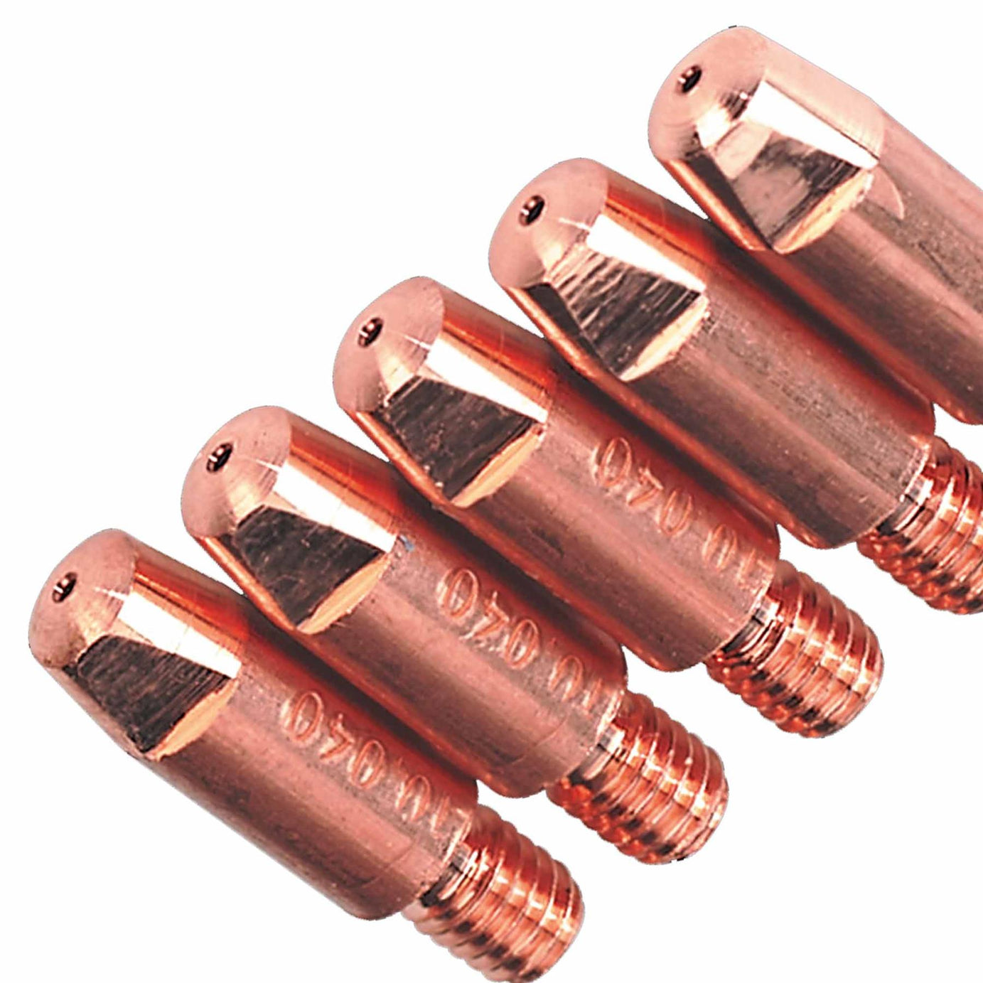 Contact Tip 1mm Aluminium MB25/36 Pack of 5. Sealey