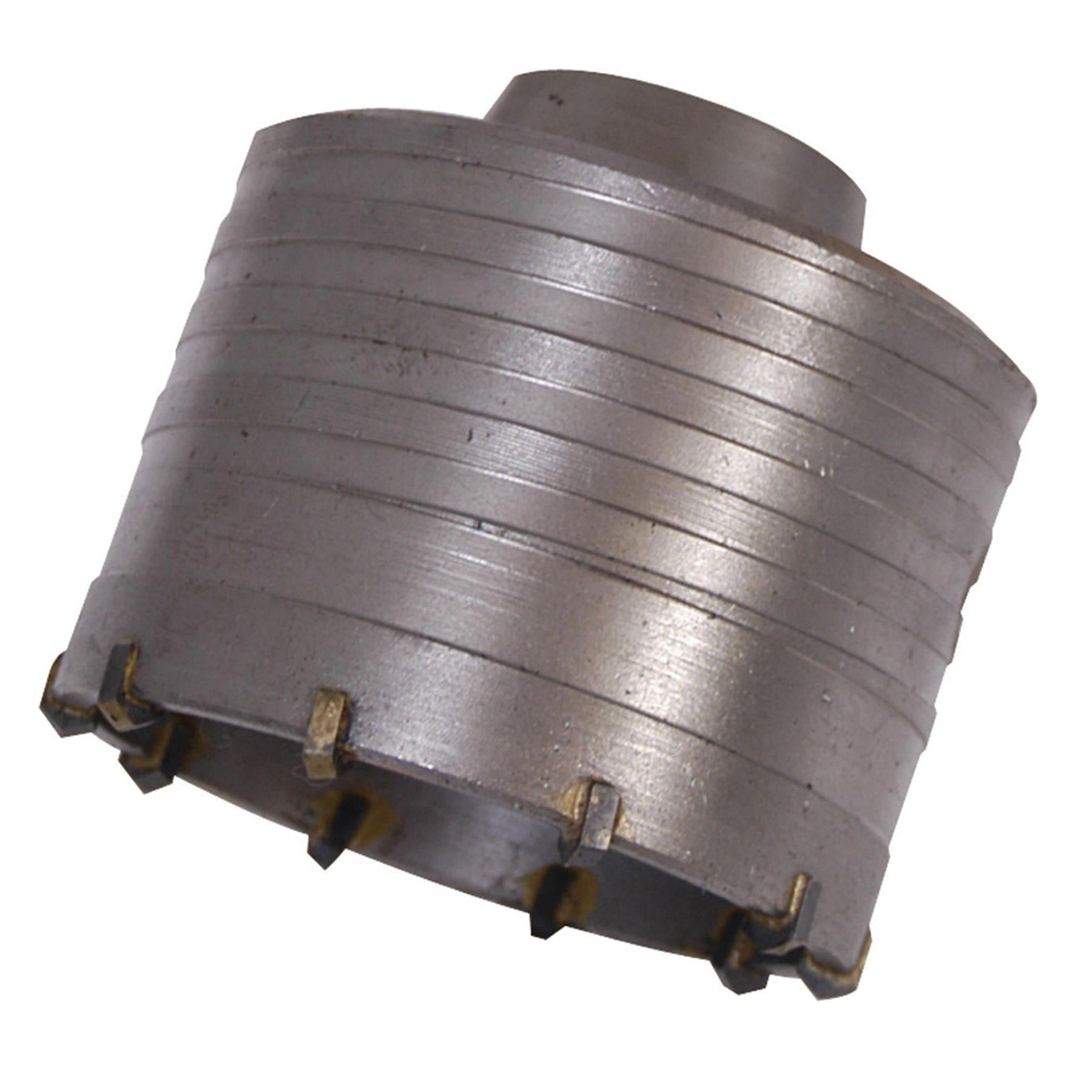 TCT Core Drill Bit 80mm Hole Saw Masonry Stone Brick SDS Plus 200mm Shaft Pilot