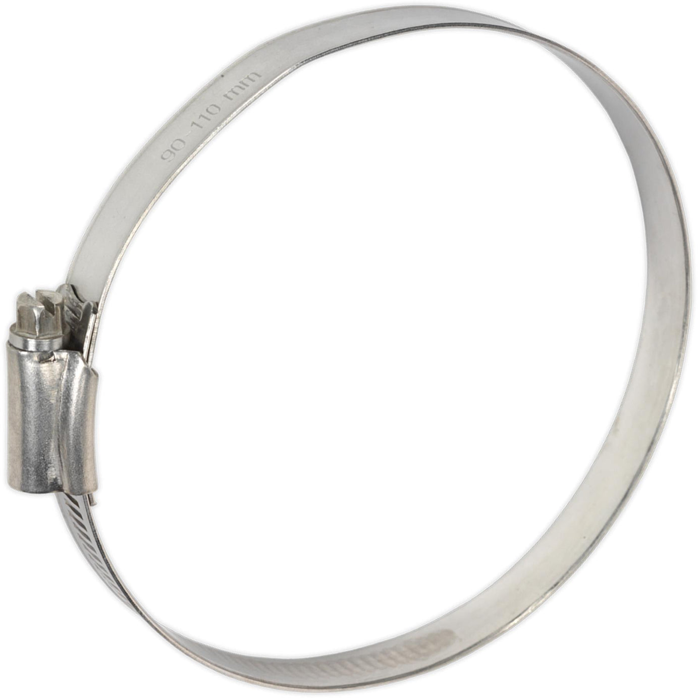 Sealey Hose Clip Zinc Plated 80-100mm Pack of 10