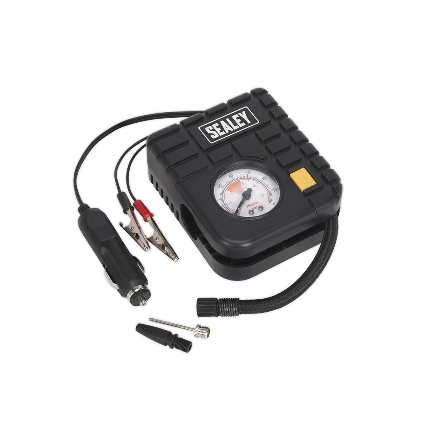 Sealey Micro Air Compressor with Work Light 12V