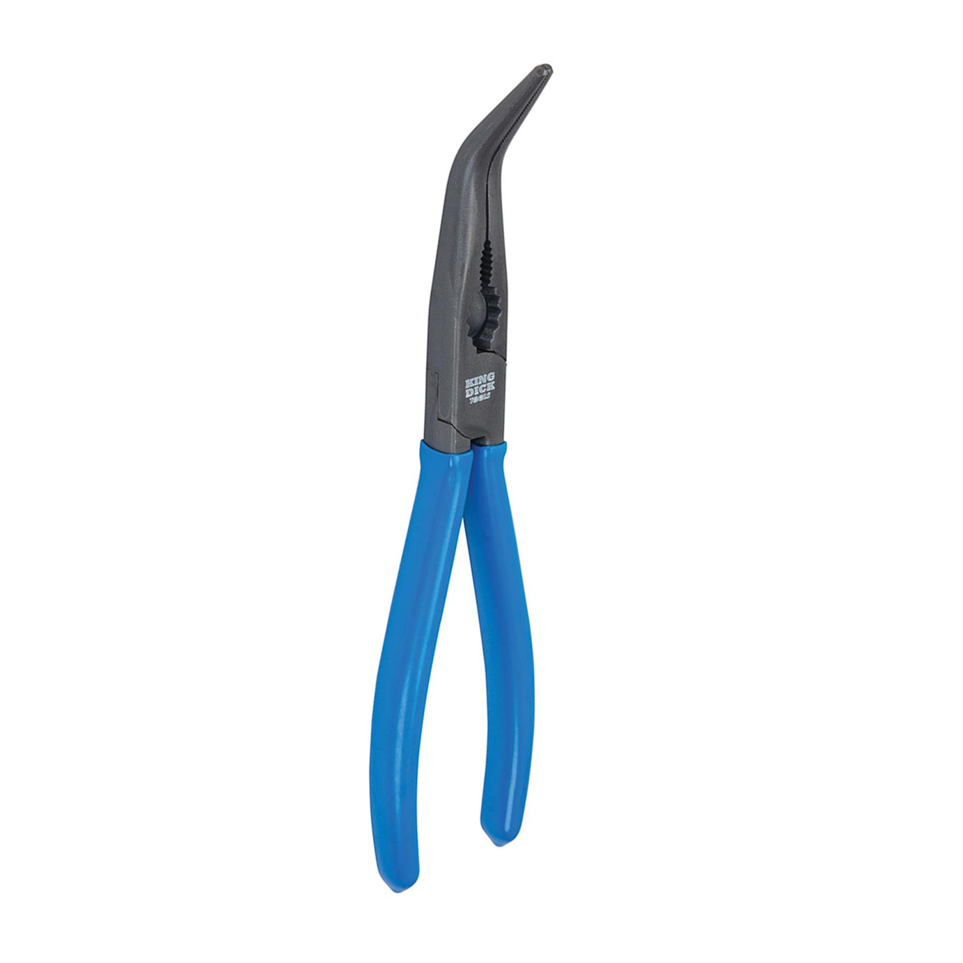 King Dick Long Nosed Pliers Bent 205mm High Grade Steel