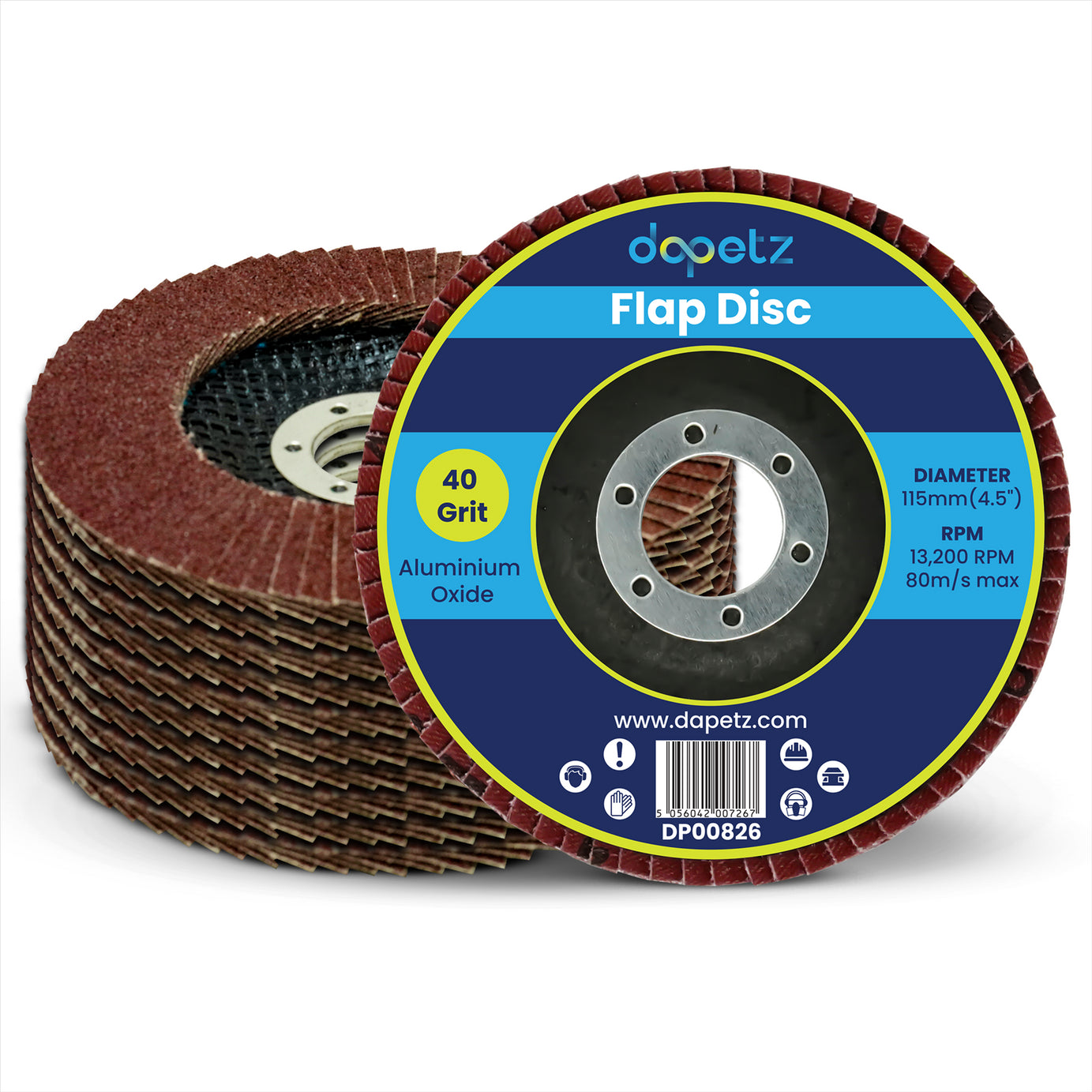 10X Flap Grinding Sanding Discs