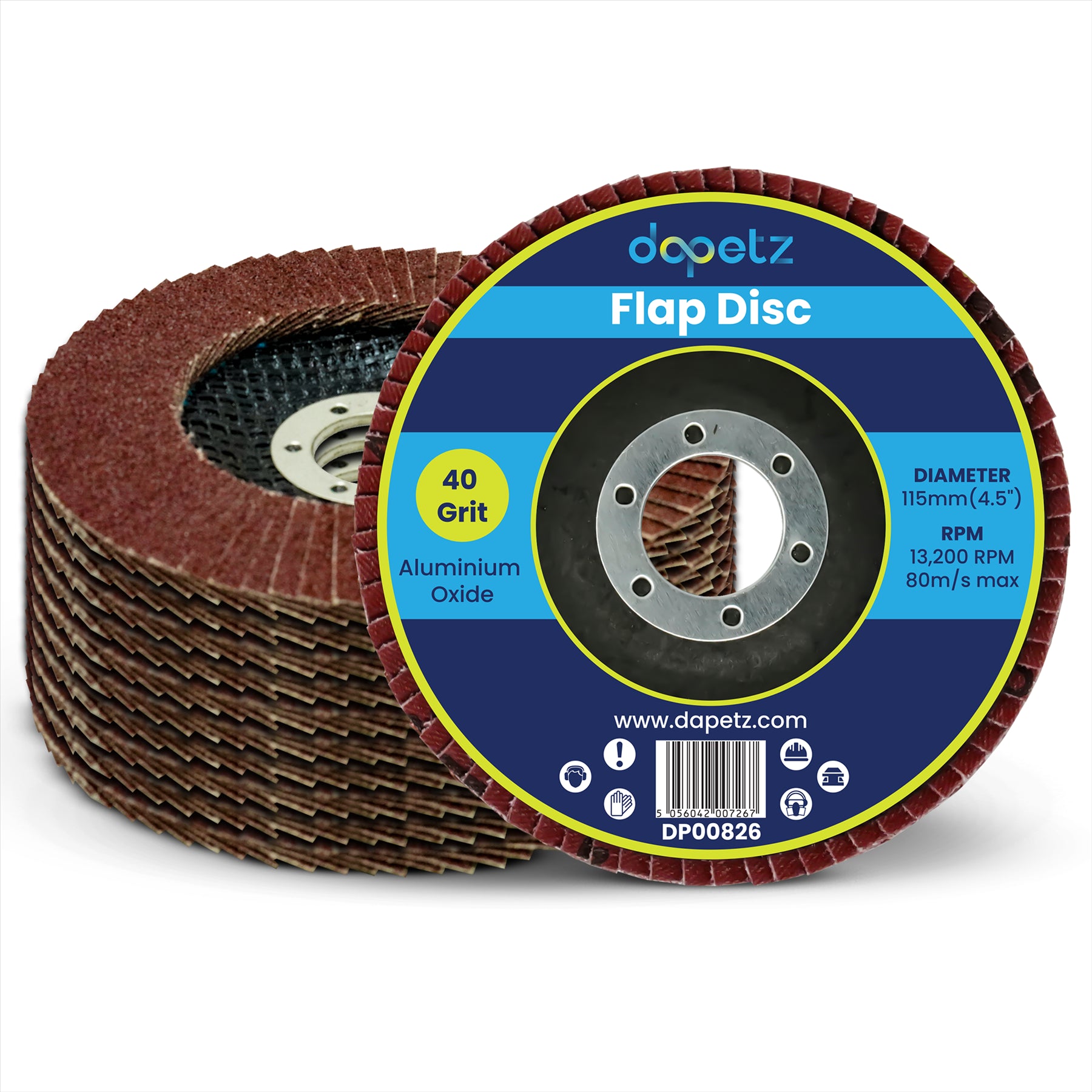 10X Flap Grinding Sanding Discs